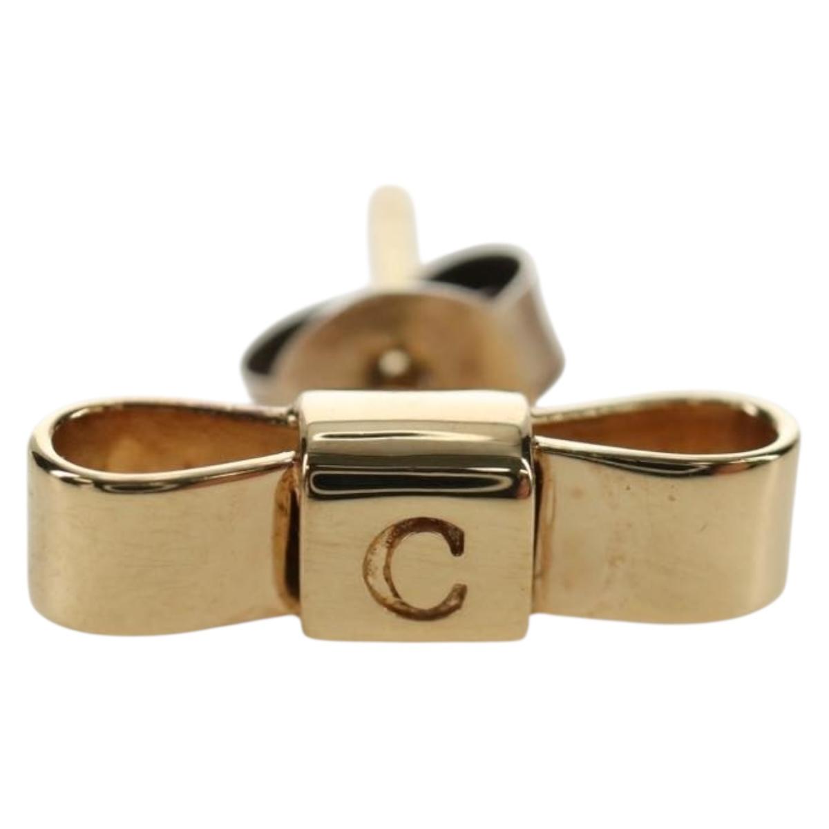 Chloe Pierce metal Gold Auth SW2371