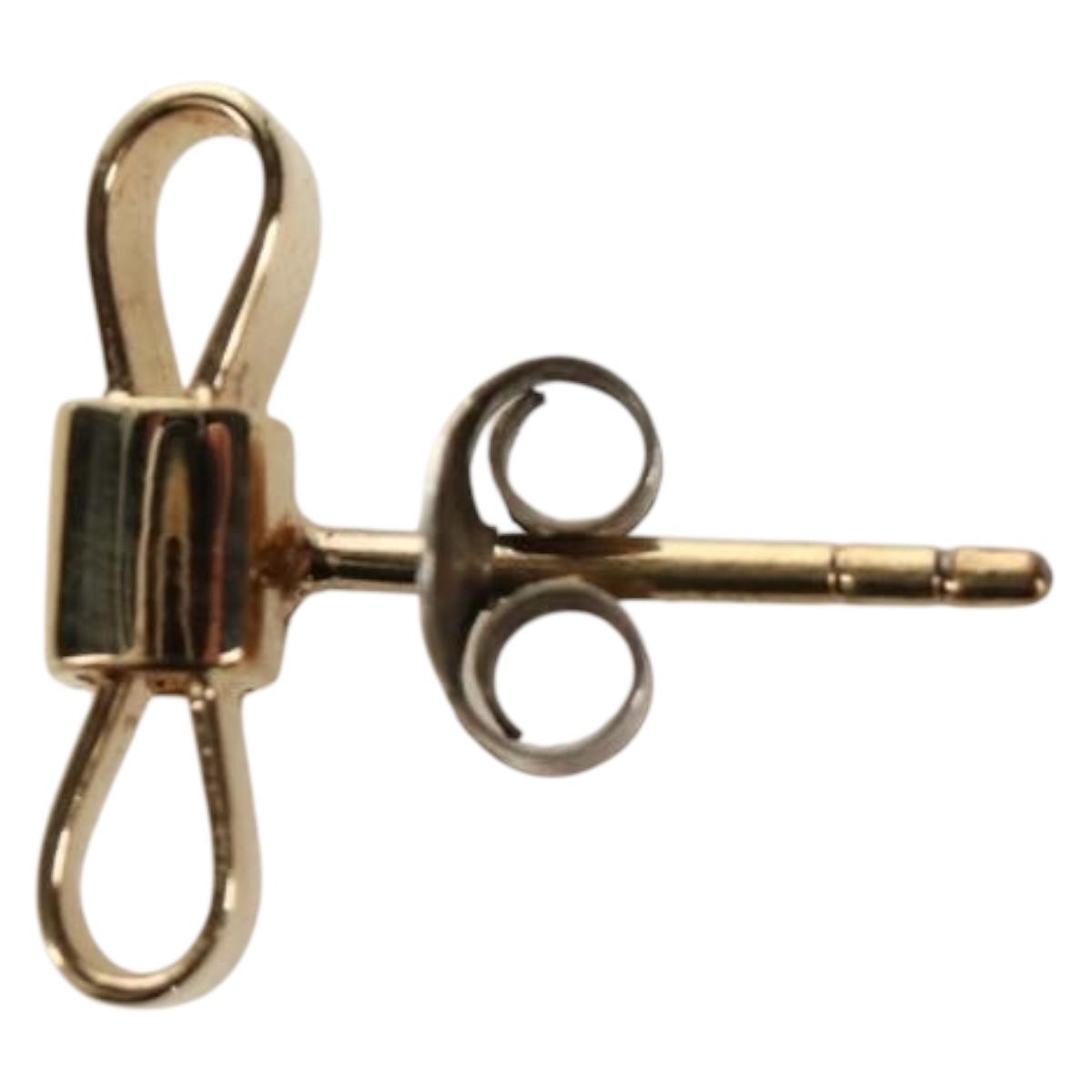Chloe Pierce metal Gold Auth SW2371