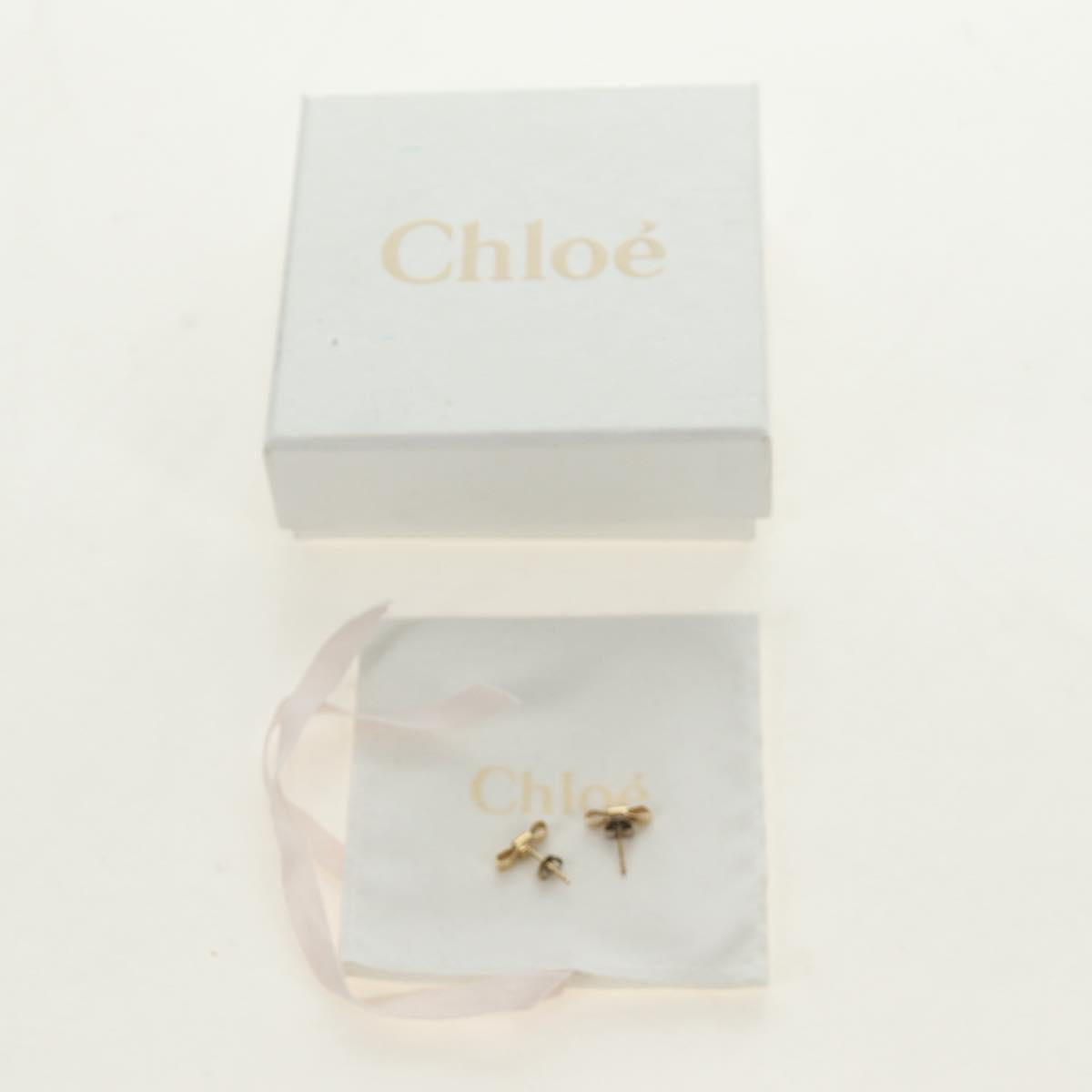 Chloe Pierce metal Gold Auth SW2371