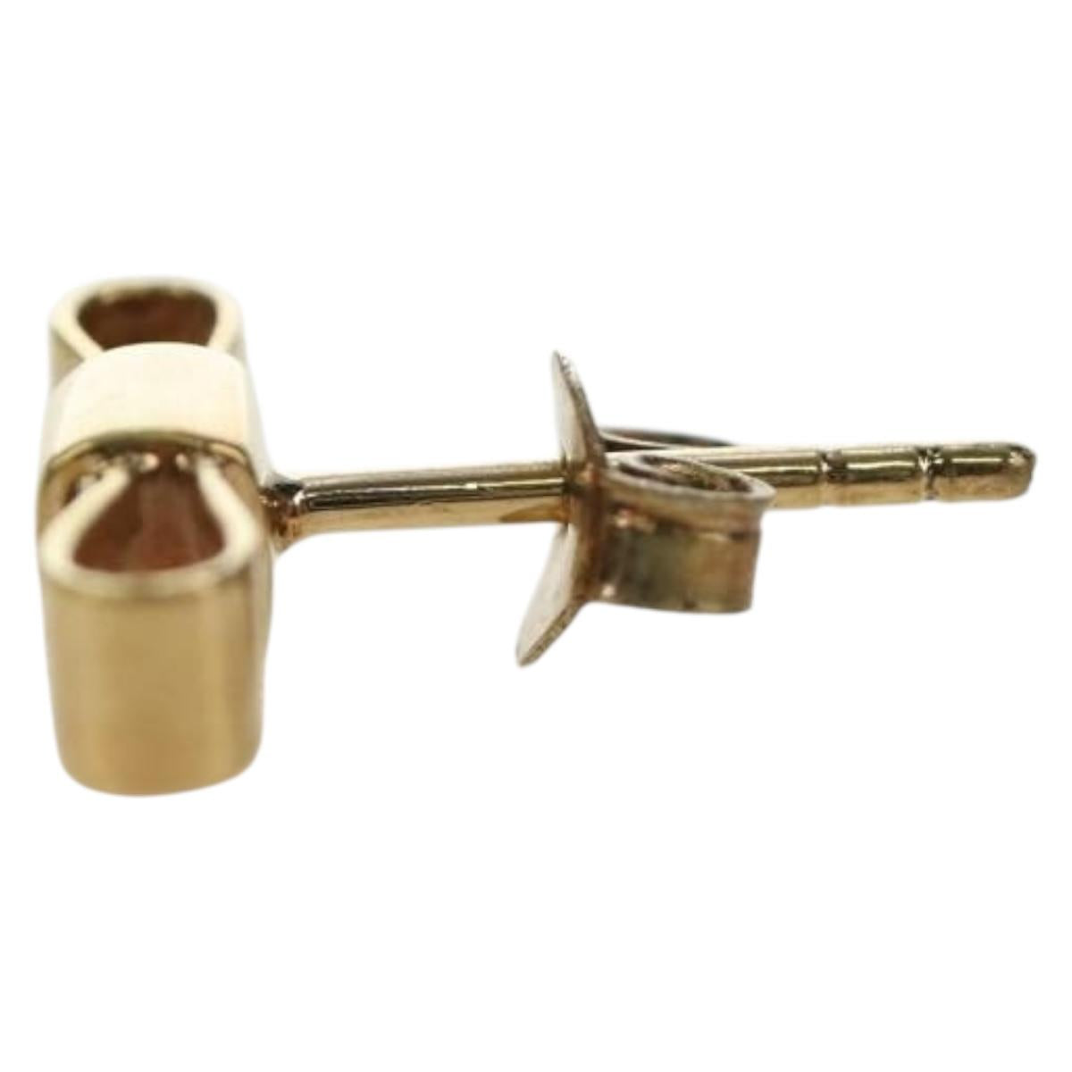 Chloe Pierce metal Gold Auth SW2371