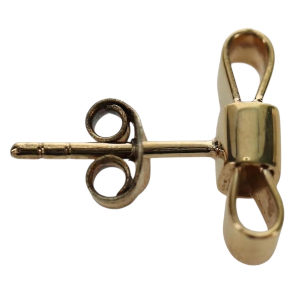 Chloe Pierce metal Gold Auth SW2371