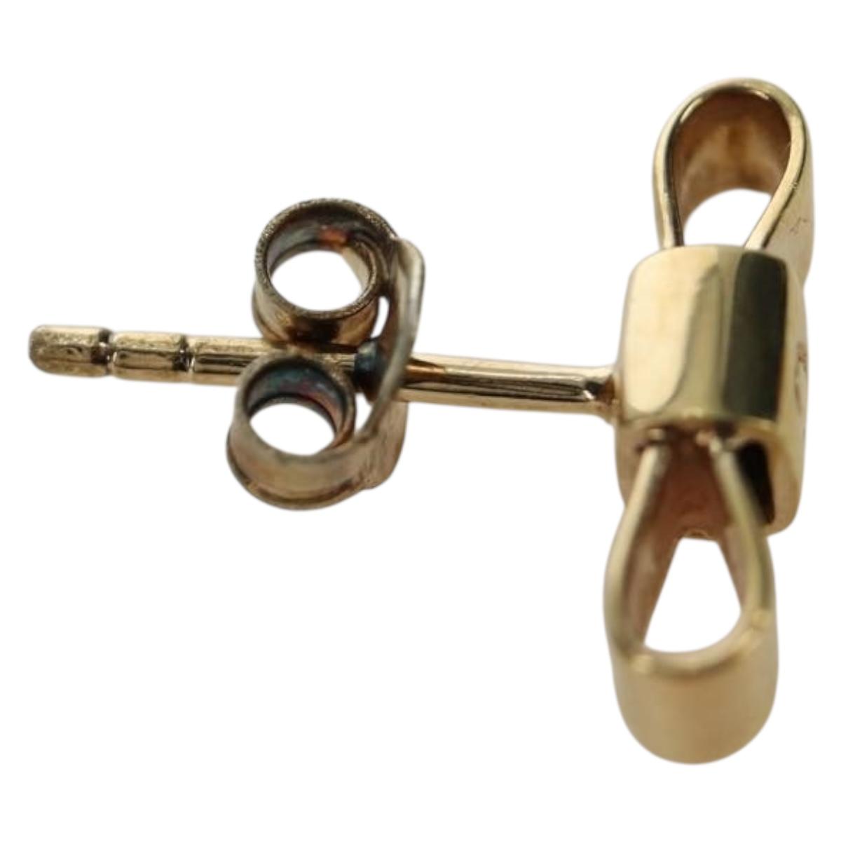 Chloe Pierce metal Gold Auth SW2371