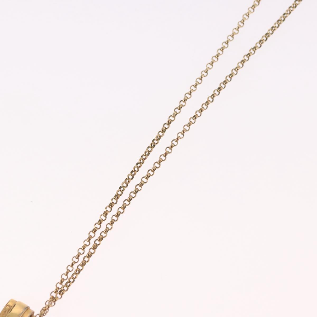 Chloe Necklace metal Gold Auth SW2372