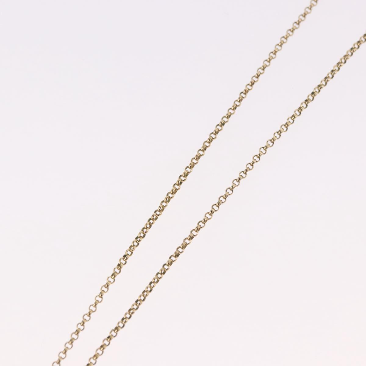 Chloe Necklace metal Gold Auth SW2372