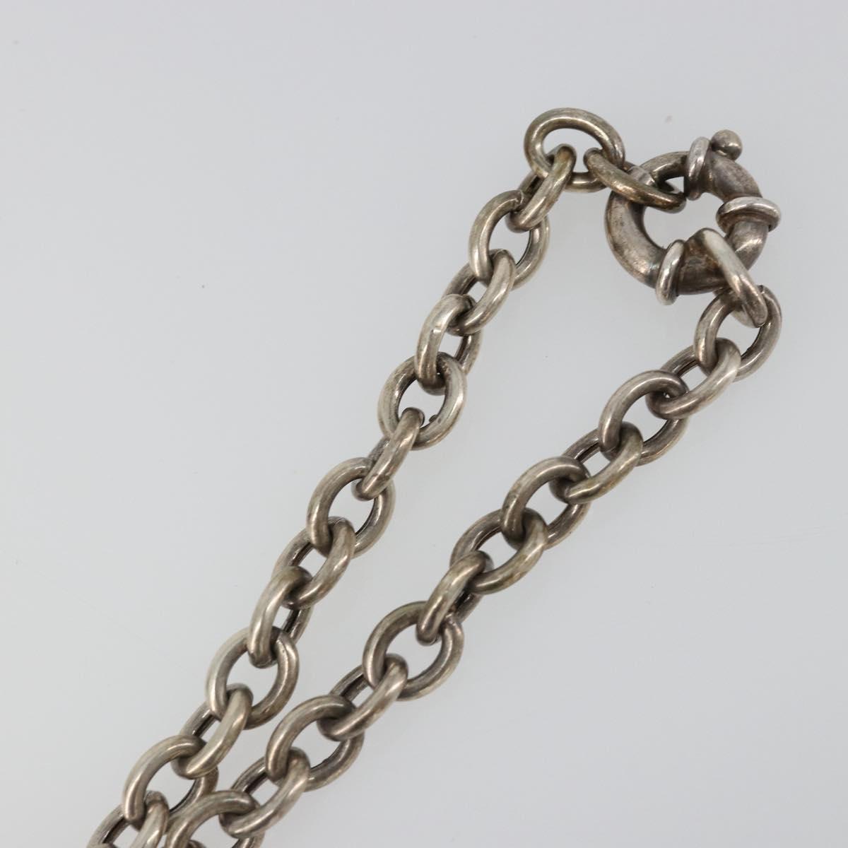 GUCCI Bracelet Ag925 Silver Auth SW2376