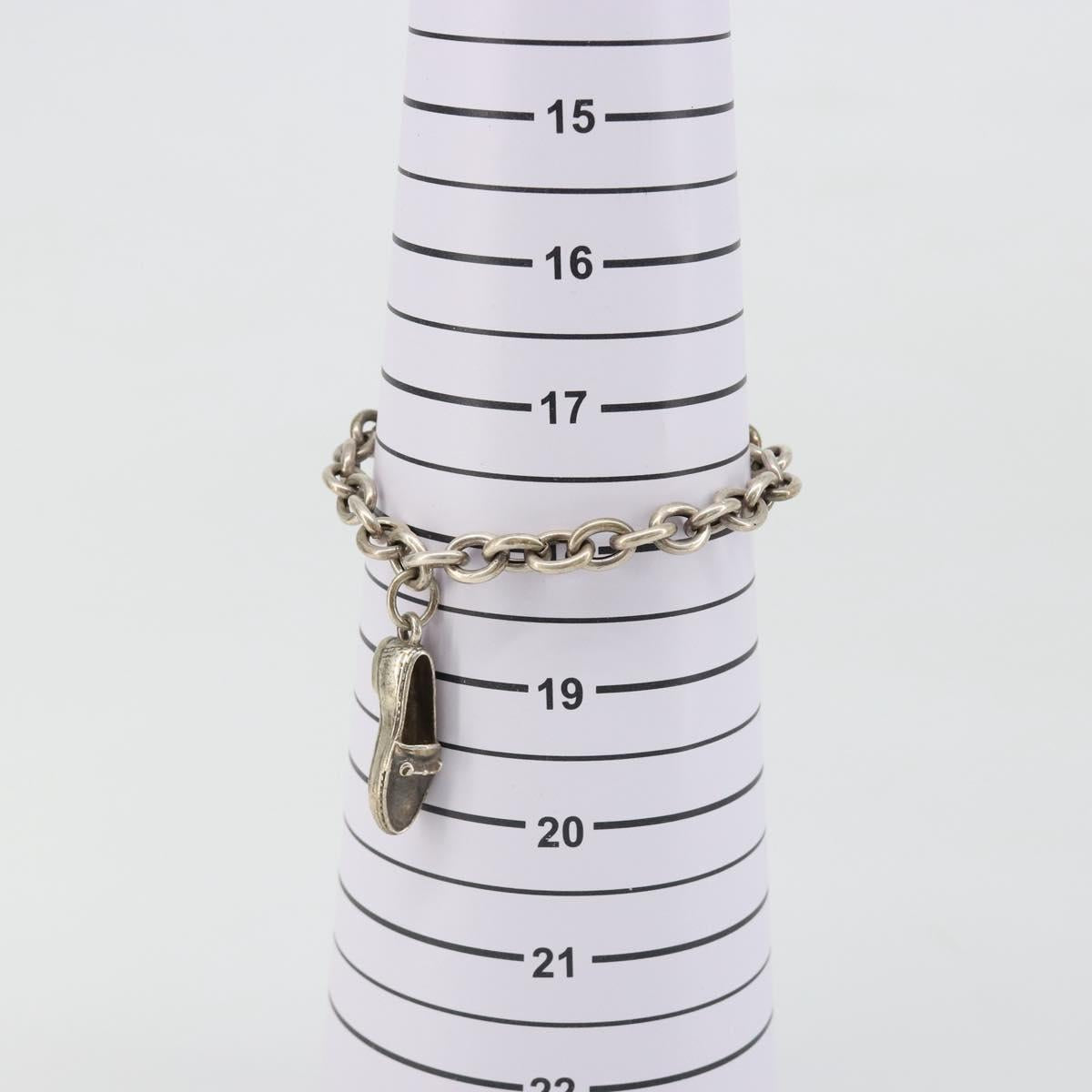 GUCCI Bracelet Ag925 Silver Auth SW2376