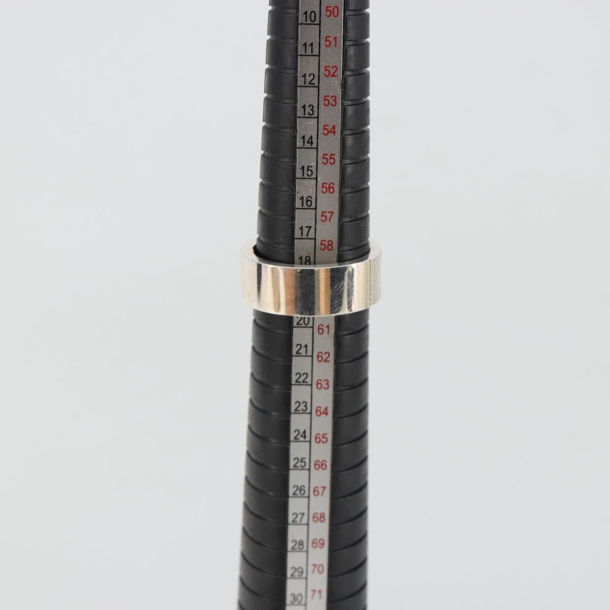 GUCCI Branded G Ring Ag925 Silver Auth SW2378V