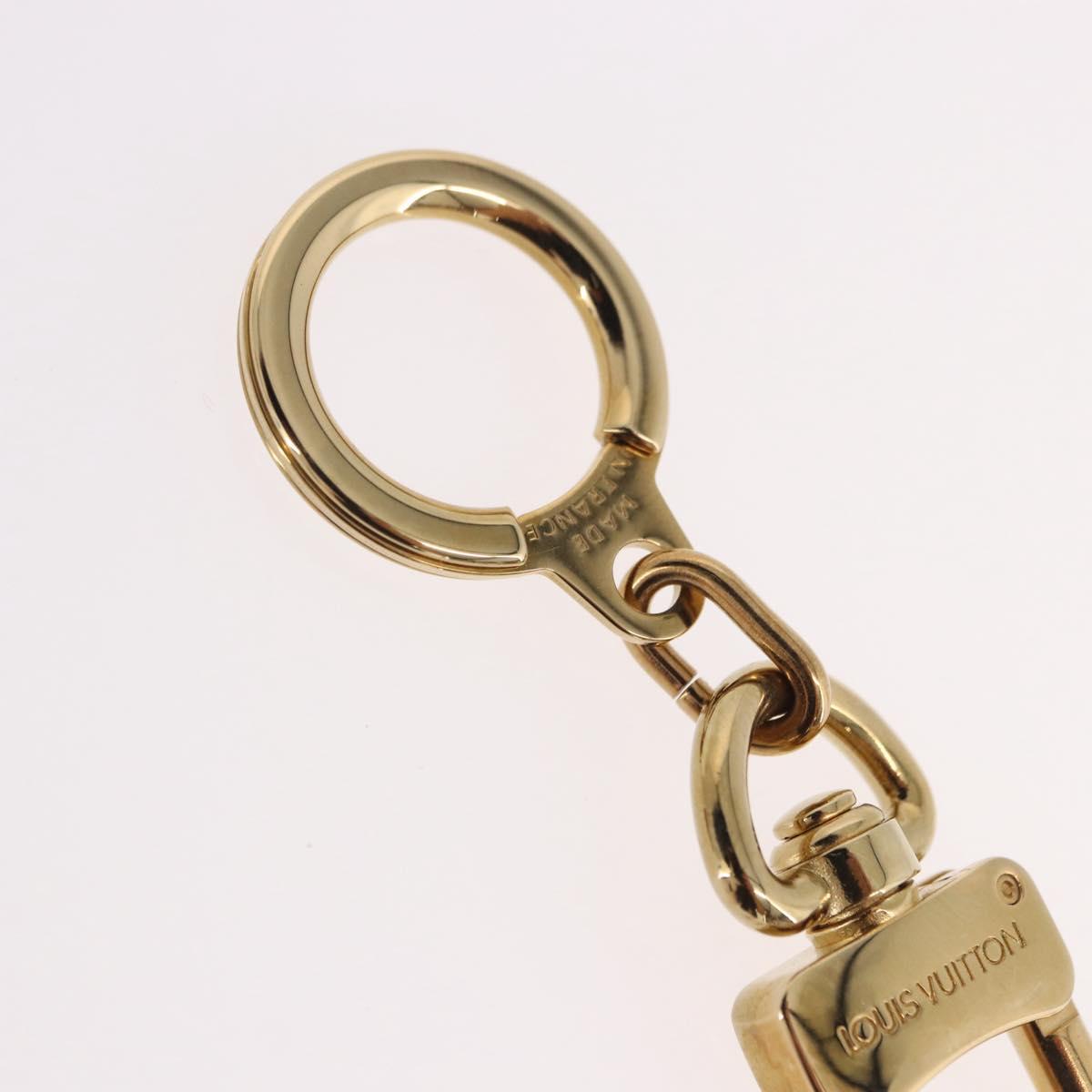 LOUIS VUITTON Anneau Cles Key Holder Metal Gold Tone M62698 LV Auth SW2538
