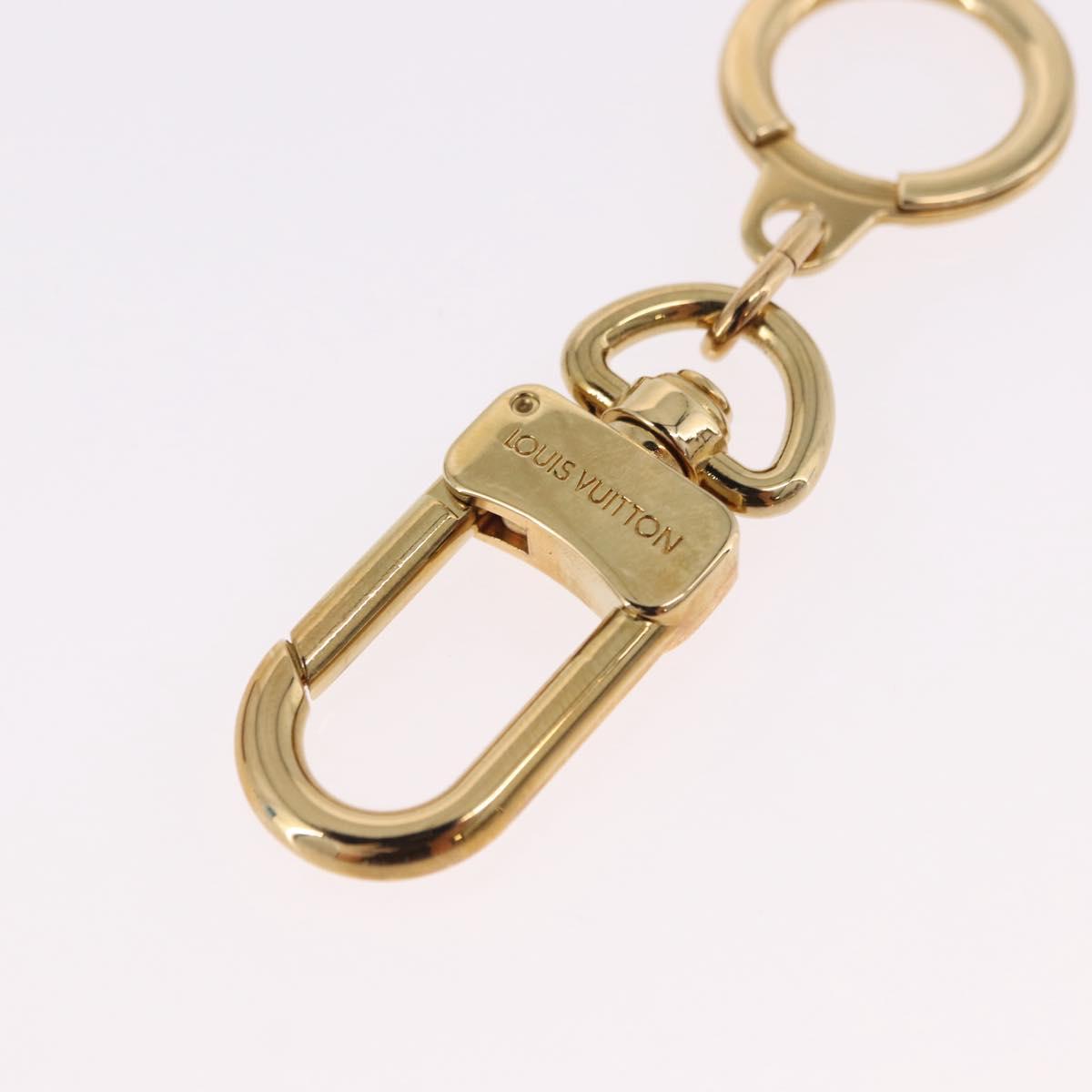 LOUIS VUITTON Anneau Cles Key Holder Metal Gold Tone M62698 LV Auth SW2538
