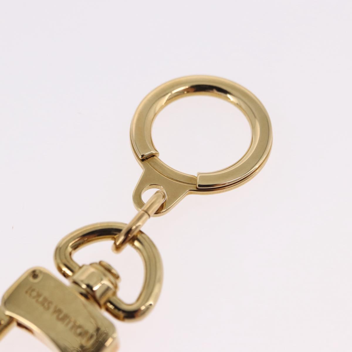 LOUIS VUITTON Anneau Cles Key Holder Metal Gold Tone M62698 LV Auth SW2538