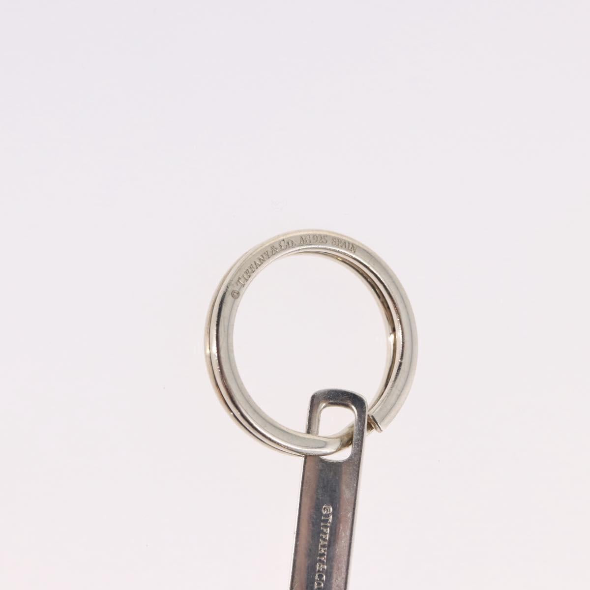 TIFFANY&Co. Narrow Bar Key Ring Ag925 Silver Auth SW2540