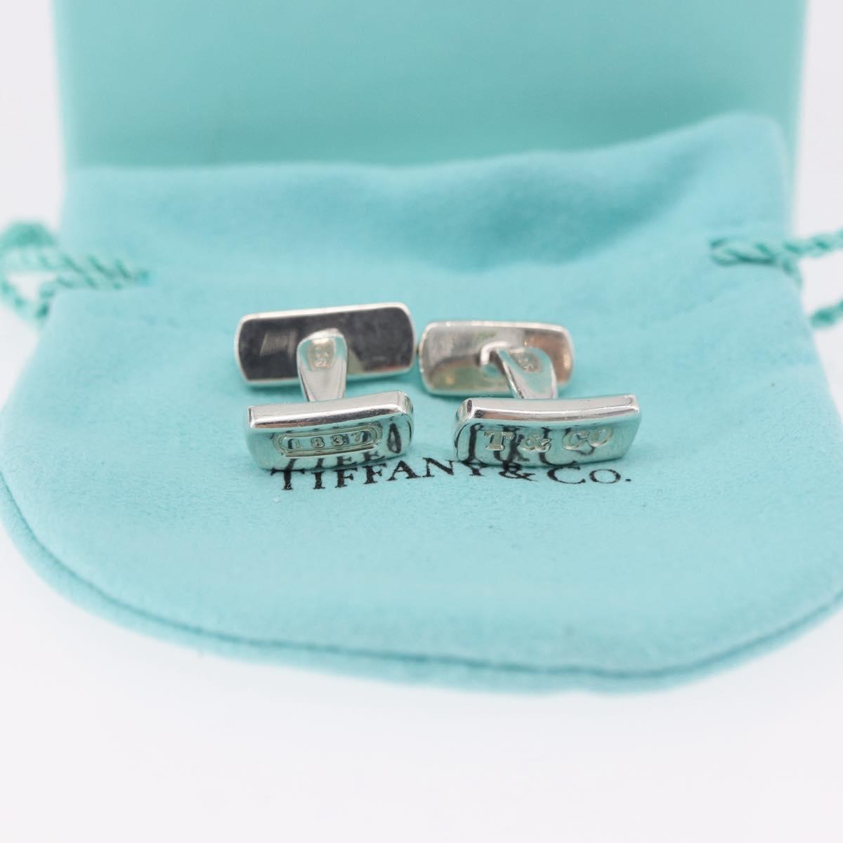 TIFFANY&Co. 1837 Cuffs Ag925 Silver Auth SW2554