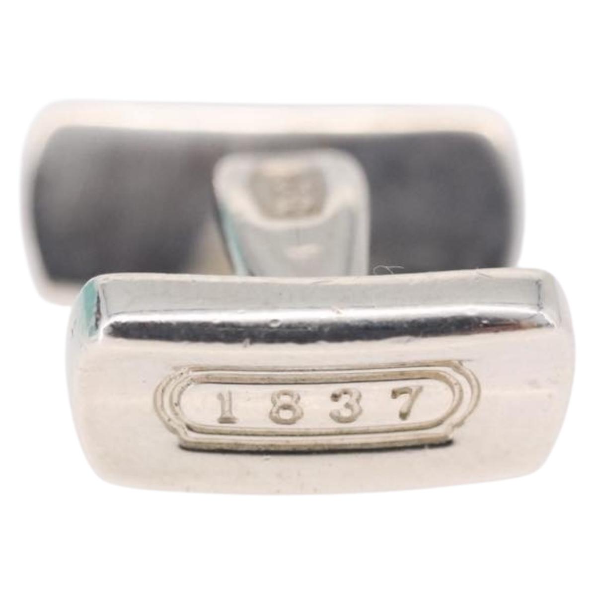 TIFFANY&Co. 1837 Cuffs Ag925 Silver Auth SW2554