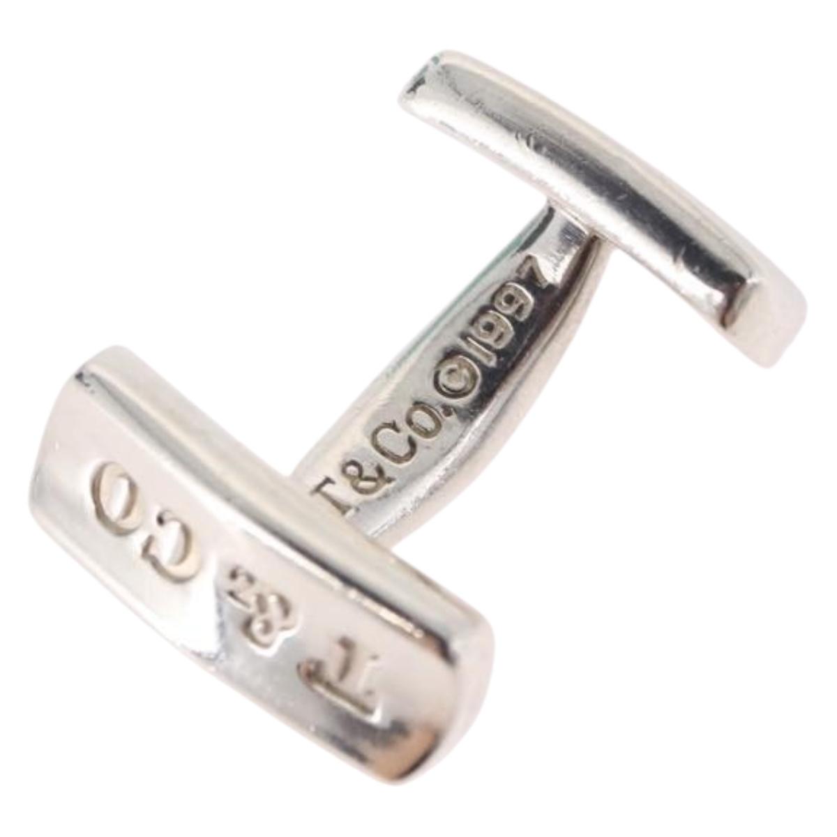 TIFFANY&Co. 1837 Cuffs Ag925 Silver Auth SW2554