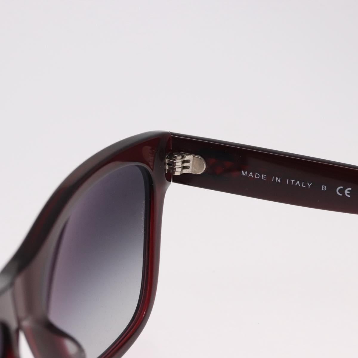 CHANEL COCO Mark Sunglasses Plastic Brown CC Auth SW2598