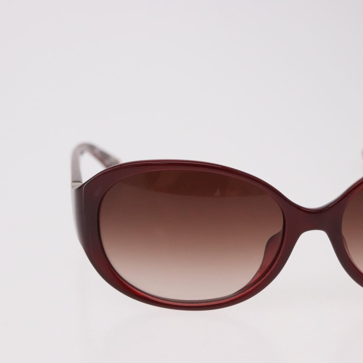 Salvatore Ferragamo Sunglasses Plastic Red Gold Auth SW2603