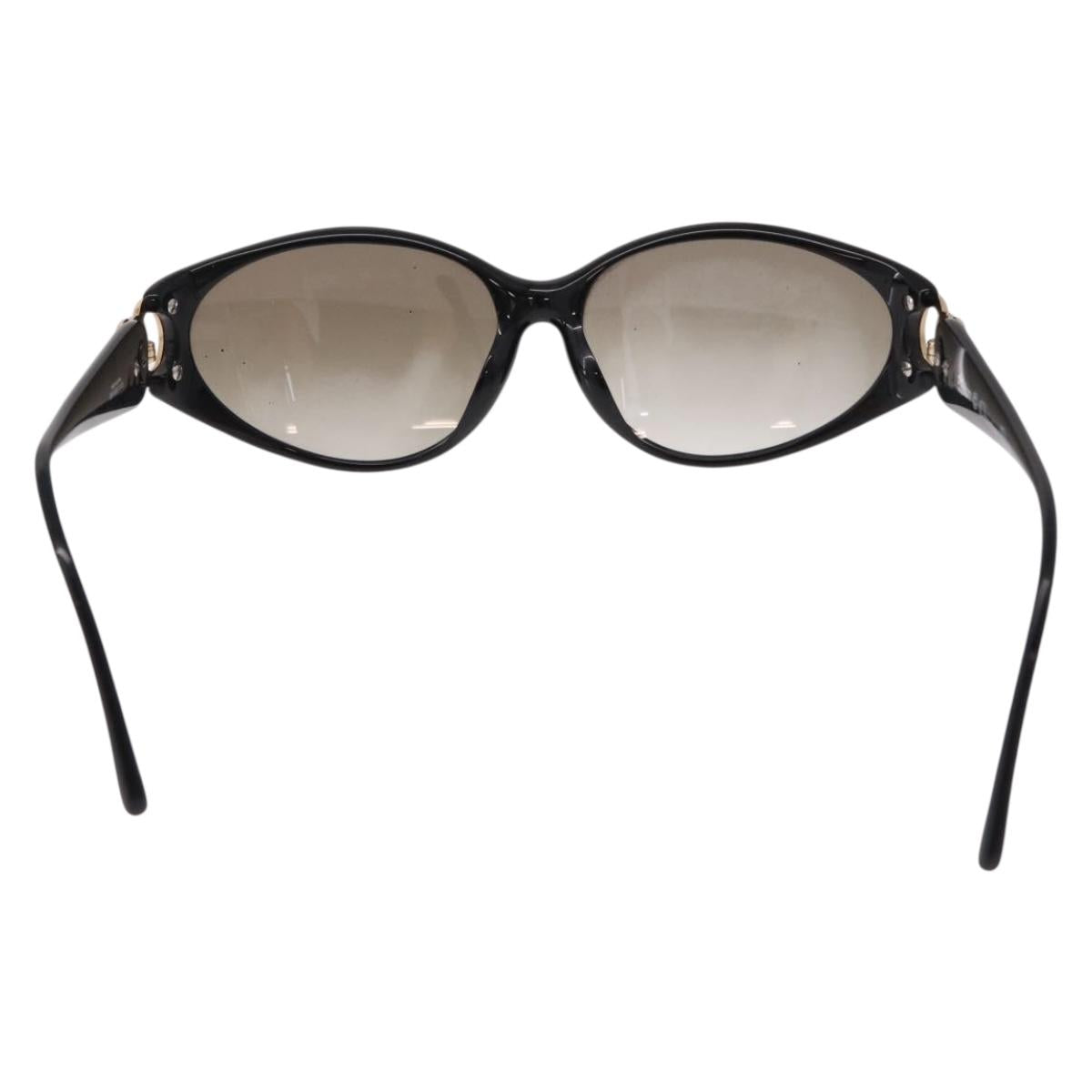 Christian Dior Sunglasses Plastic Black Gold Auth SW2604