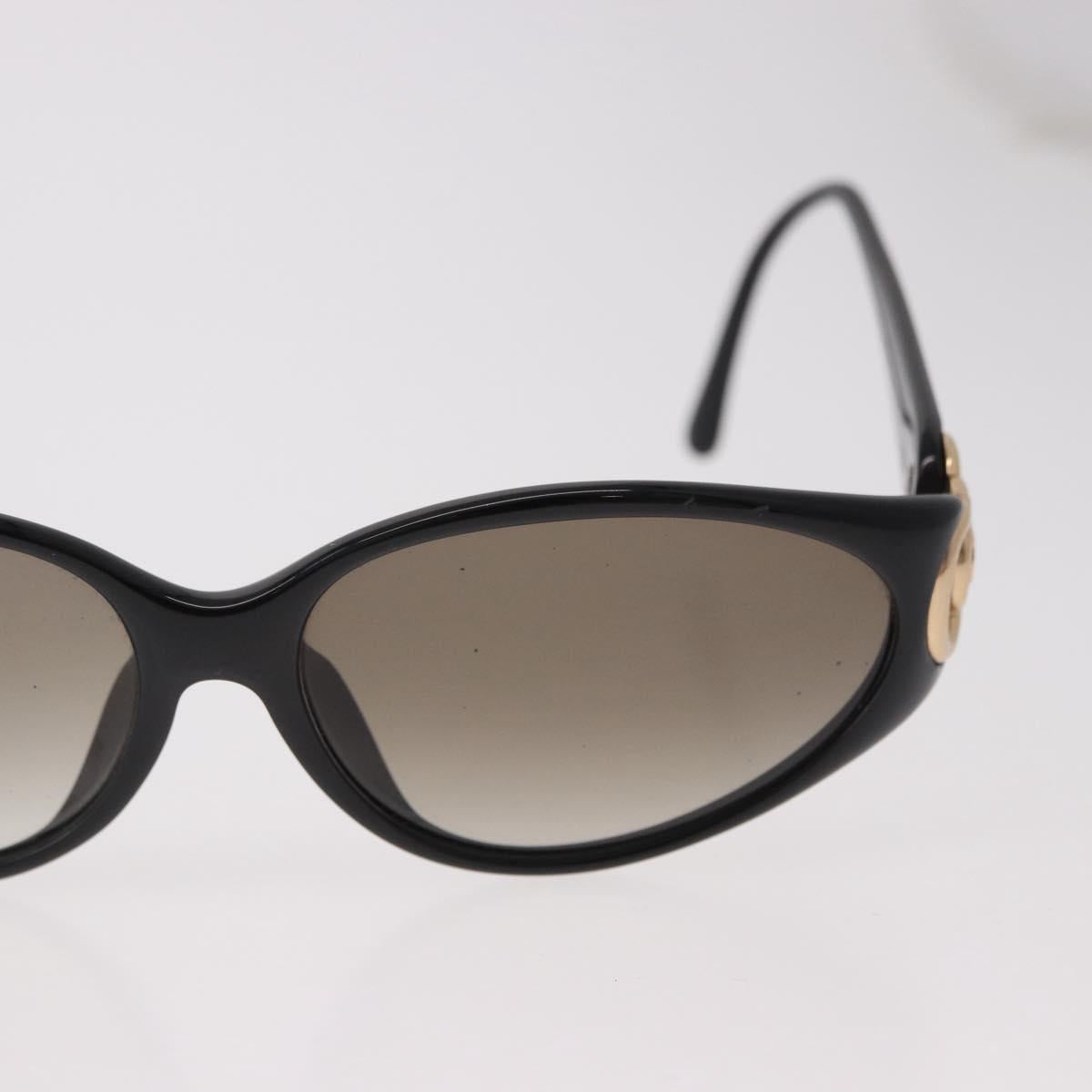 Christian Dior Sunglasses Plastic Black Gold Auth SW2604