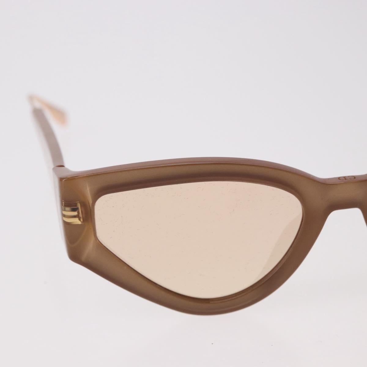 Christian Dior Cat Style Dior 1 Sunglasses Plastic Pink Gold Auth SW2605V