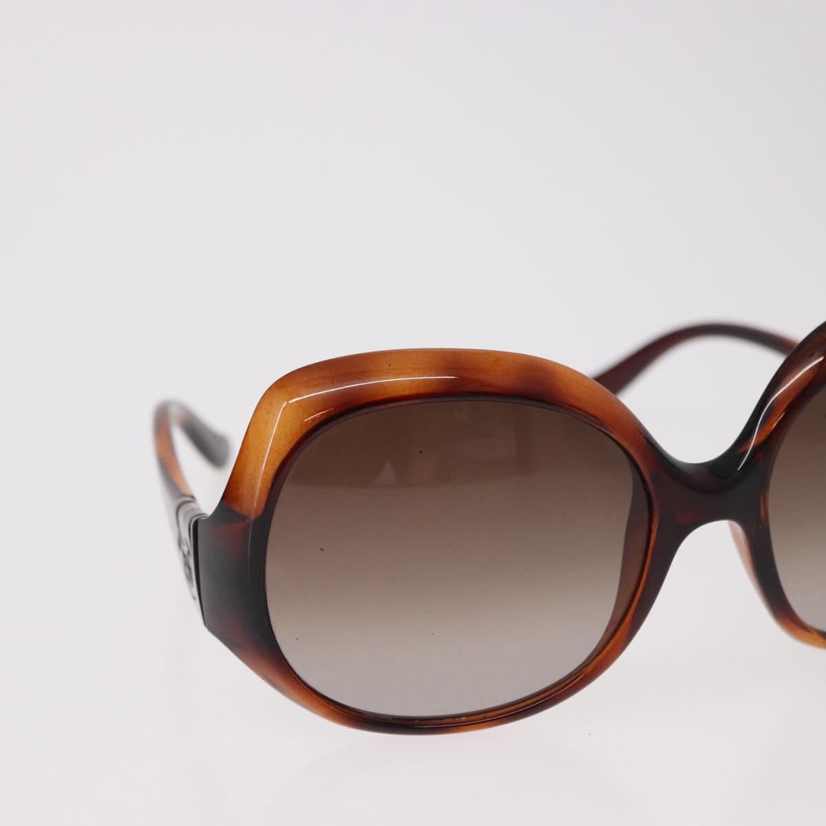 FENDI COLD INSERT Sunglasses Plastic Brown Auth SW2609