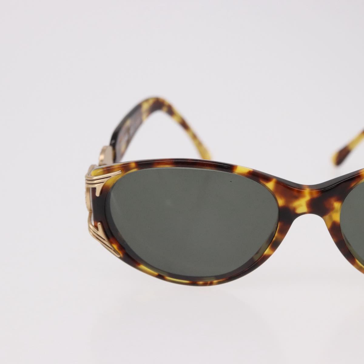 FENDI TORTOISE Sunglasses Plastic Brown Gold Auth SW2612