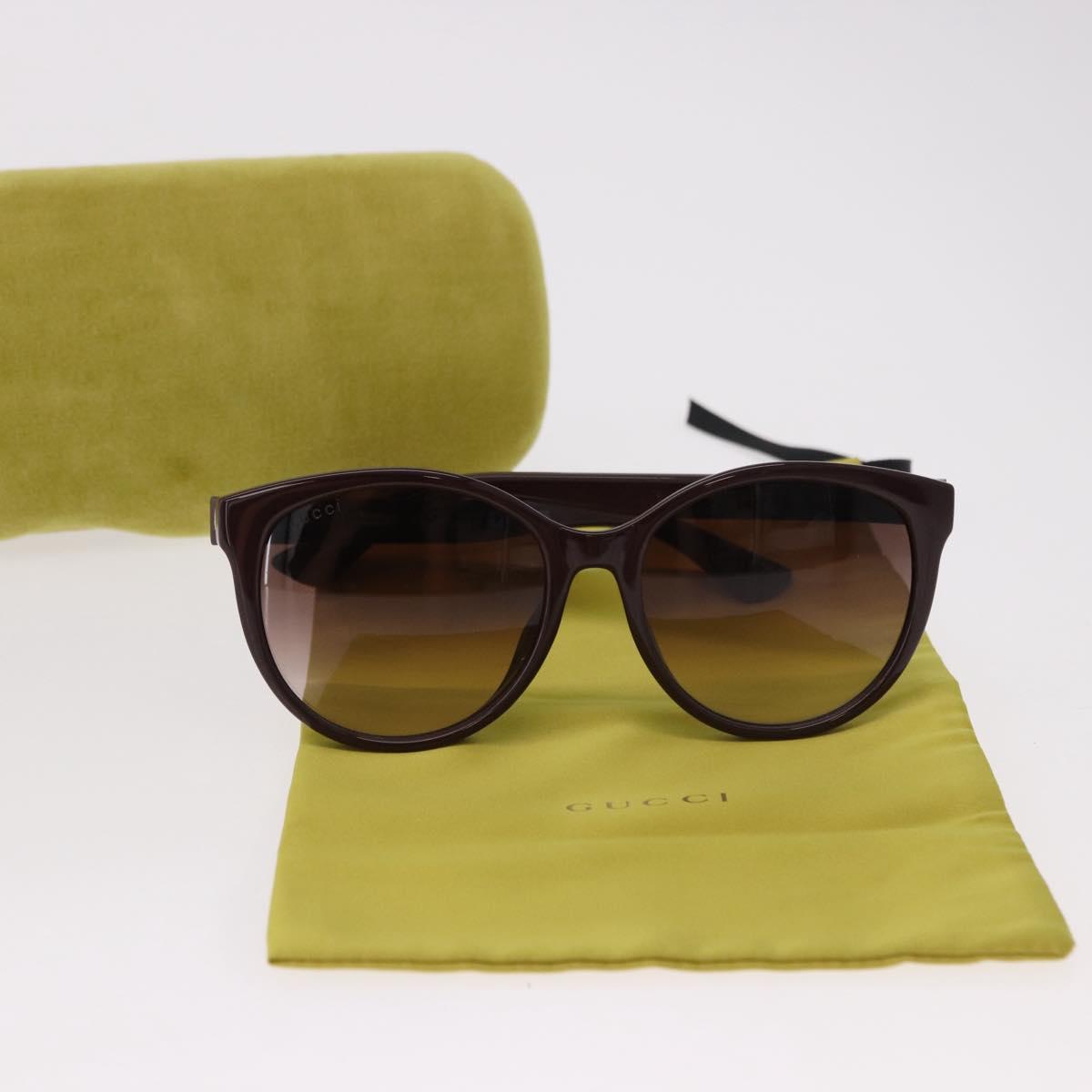 GUCCI GG Marmont Sunglasses Plastic Brown Gold GG0636SK Auth SW2616V