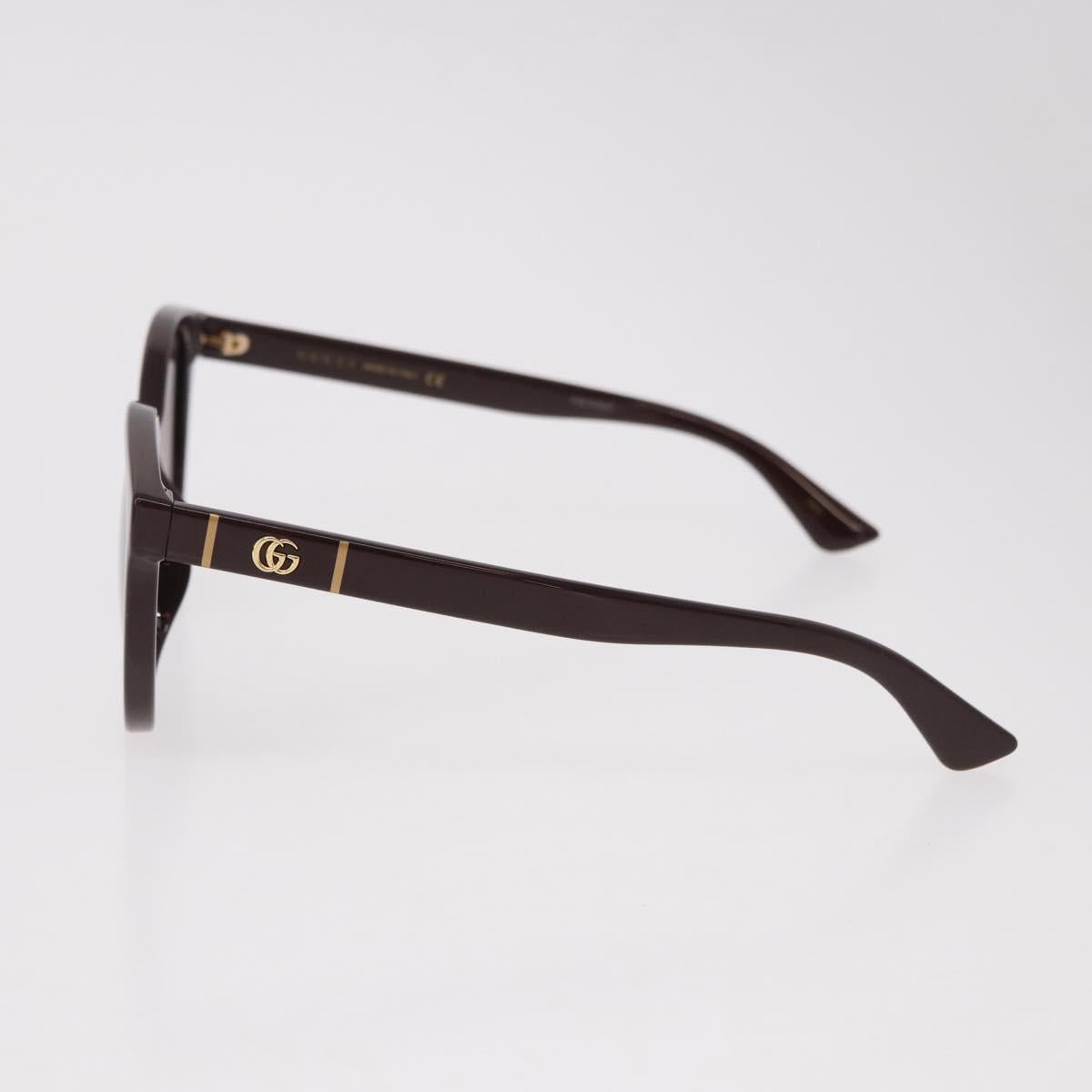 GUCCI GG Marmont Sunglasses Plastic Brown Gold GG0636SK Auth SW2616V