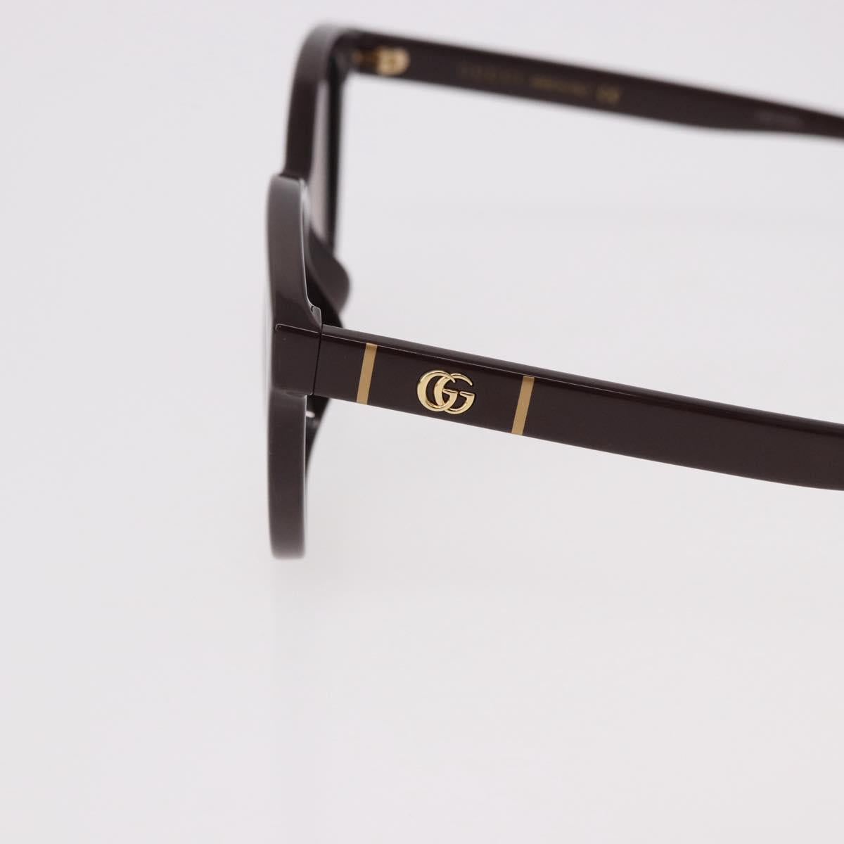 GUCCI GG Marmont Sunglasses Plastic Brown Gold GG0636SK Auth SW2616V