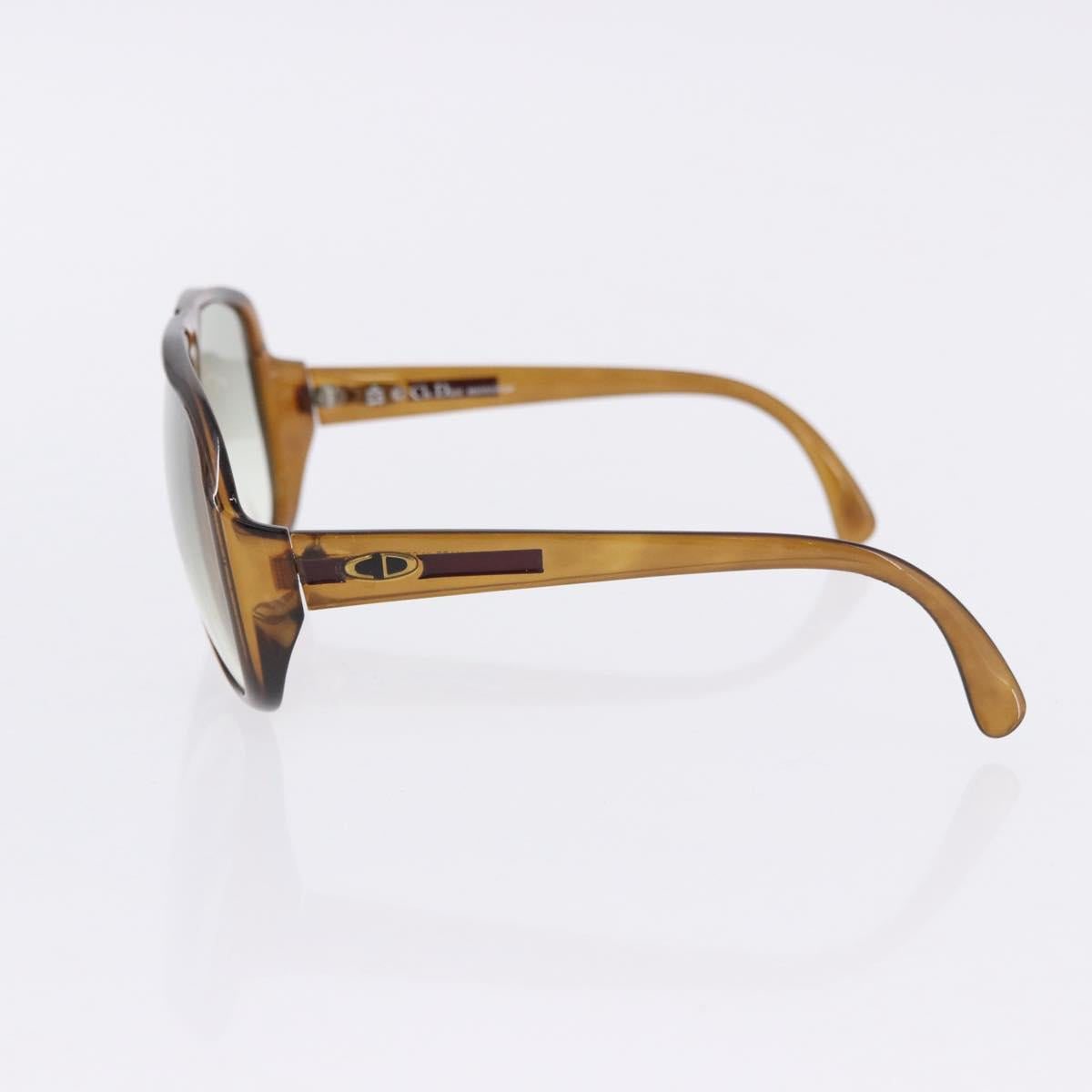 Christian Dior Sunglasses Plastic 6 Set Black Brown Auth SW2619