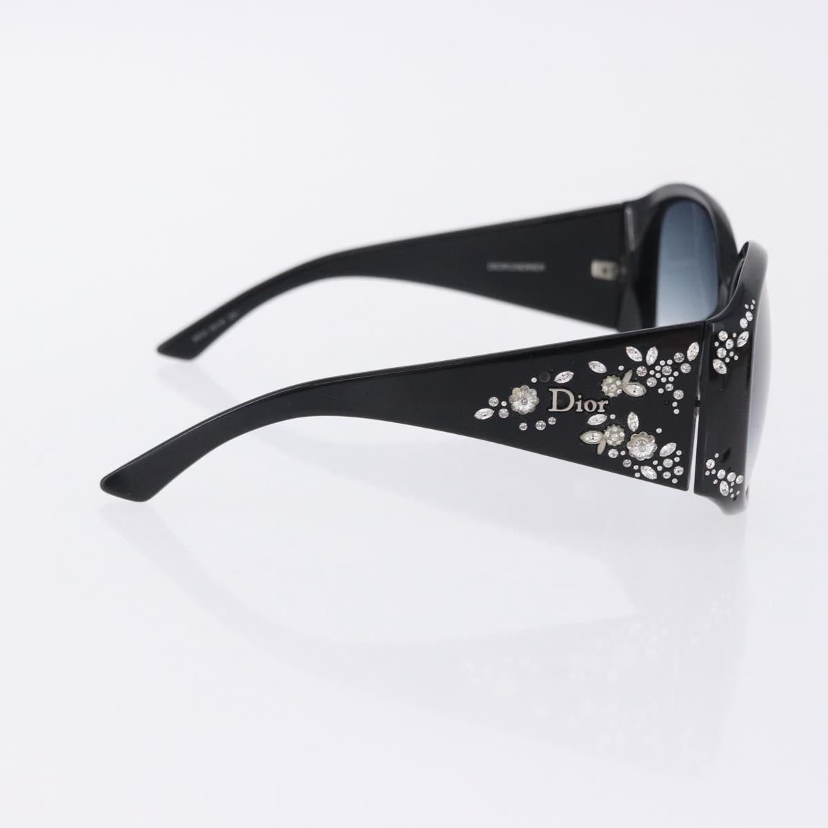 Christian Dior Sunglasses Plastic 6 Set Black Brown Auth SW2619