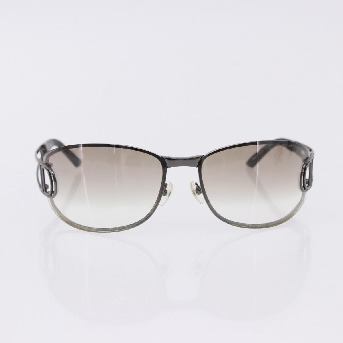 Christian Dior Sunglasses Plastic metal 5 Set Black Gold Auth SW2621
