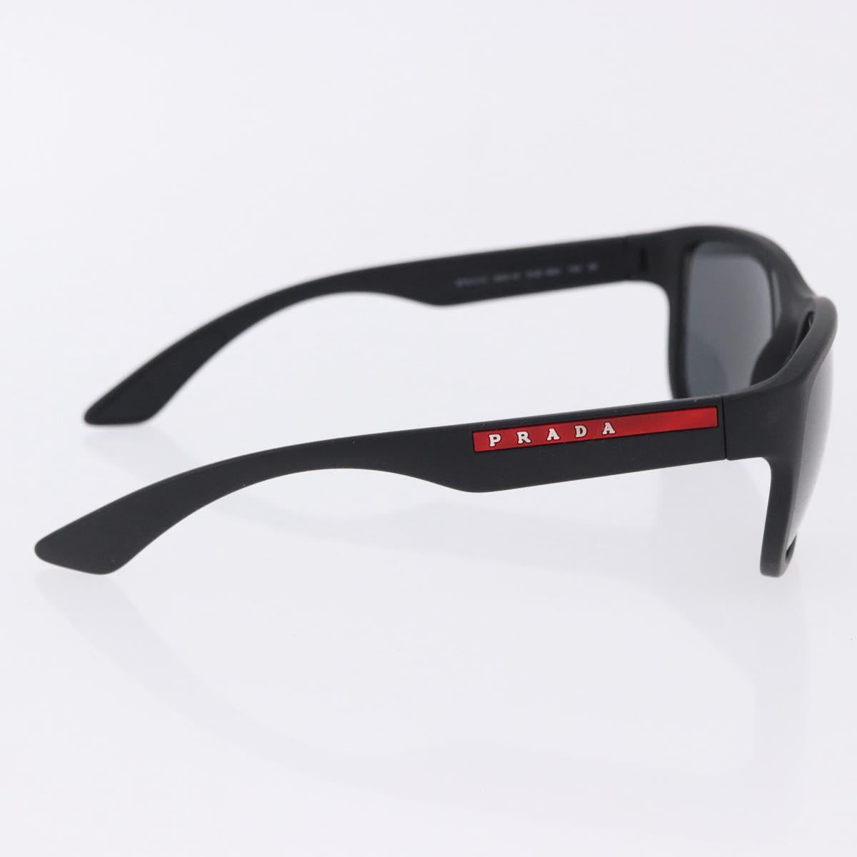 PRADA Sunglasses Plastic Metal 3 Set Black Brown Auth SW2622