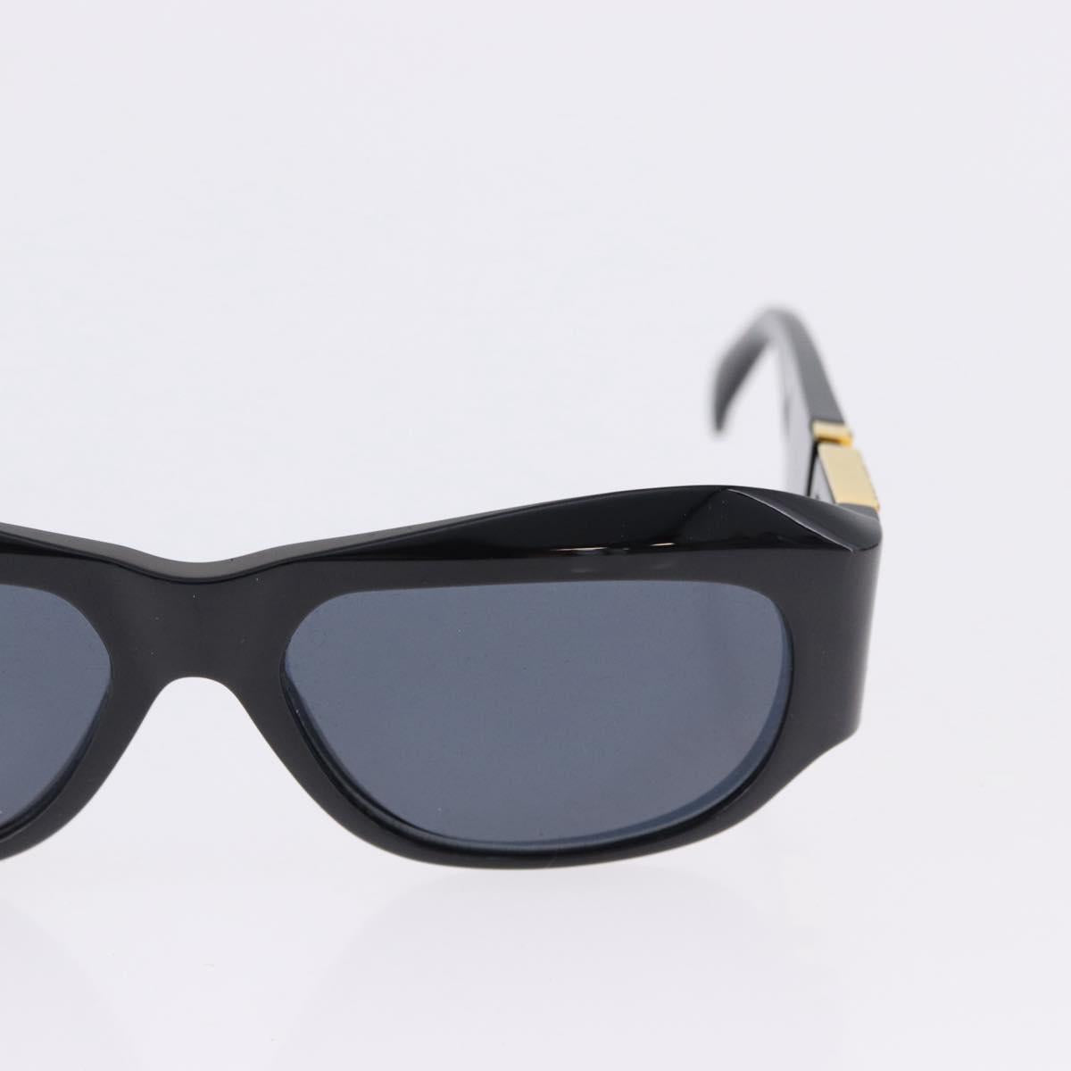 VERSACE Sunglasses Plastic Metal 4 Set Black Gold Auth SW2624