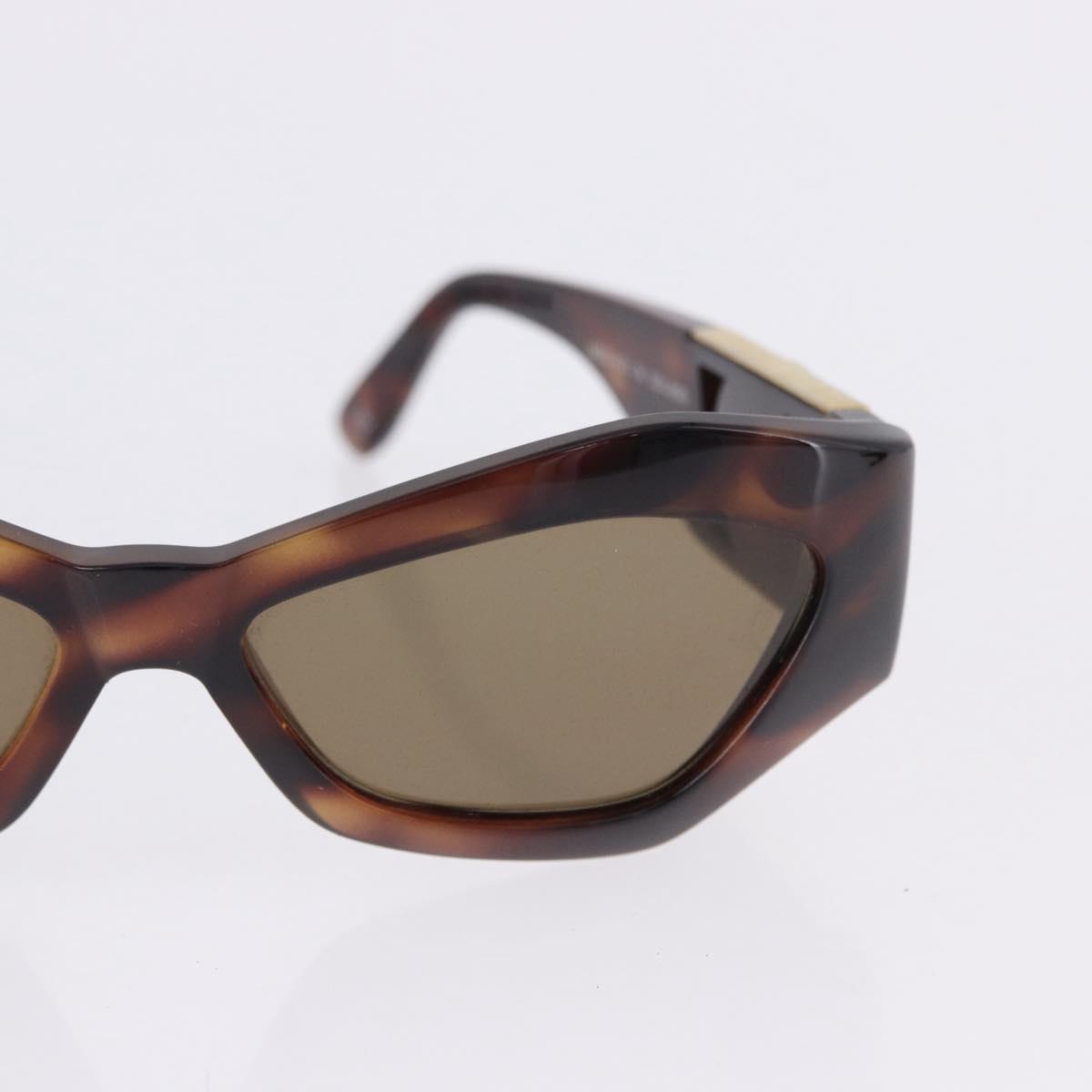 VERSACE Sunglasses Plastic Metal 4 Set Black Gold Auth SW2624