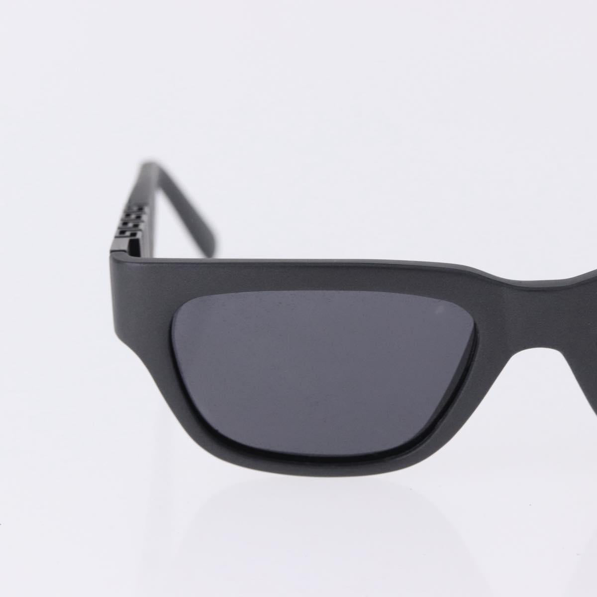 VERSACE Sunglasses Plastic Metal 4 Set Black Gold Auth SW2624