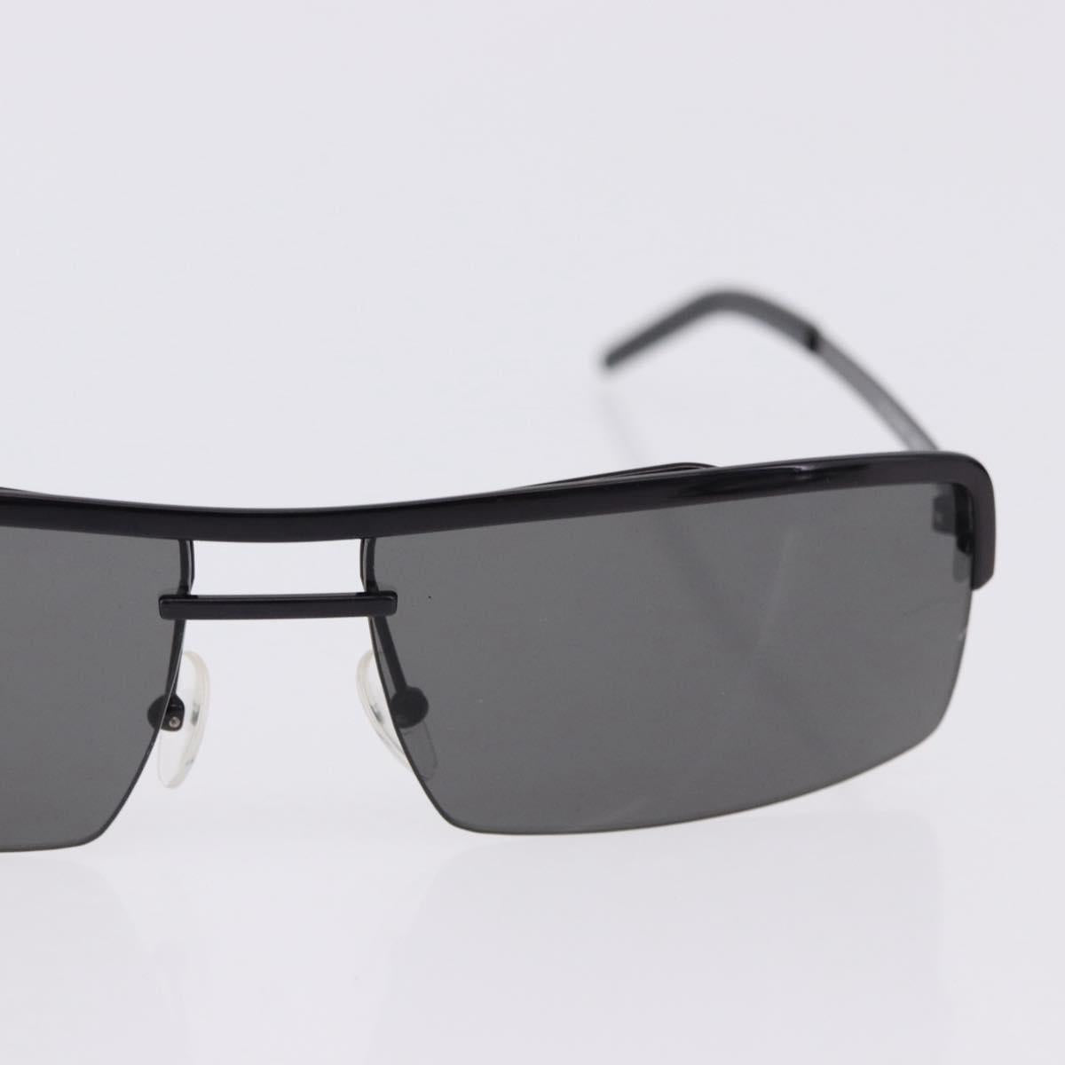 GUCCI Sunglasses Metal Plastic 3 Set Black Gold Auth SW2625
