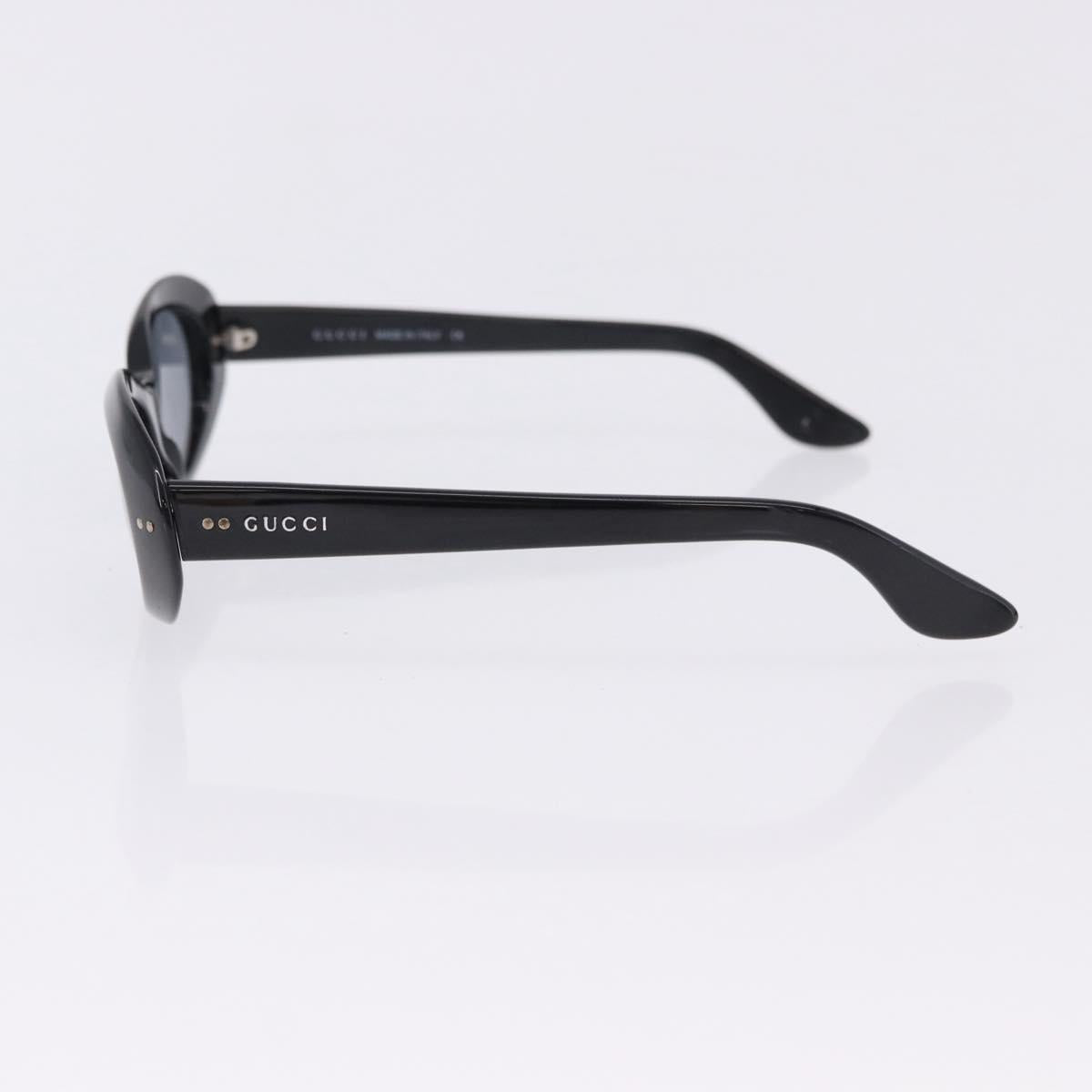 GUCCI Sunglasses Metal Plastic 3 Set Black Gold Auth SW2625