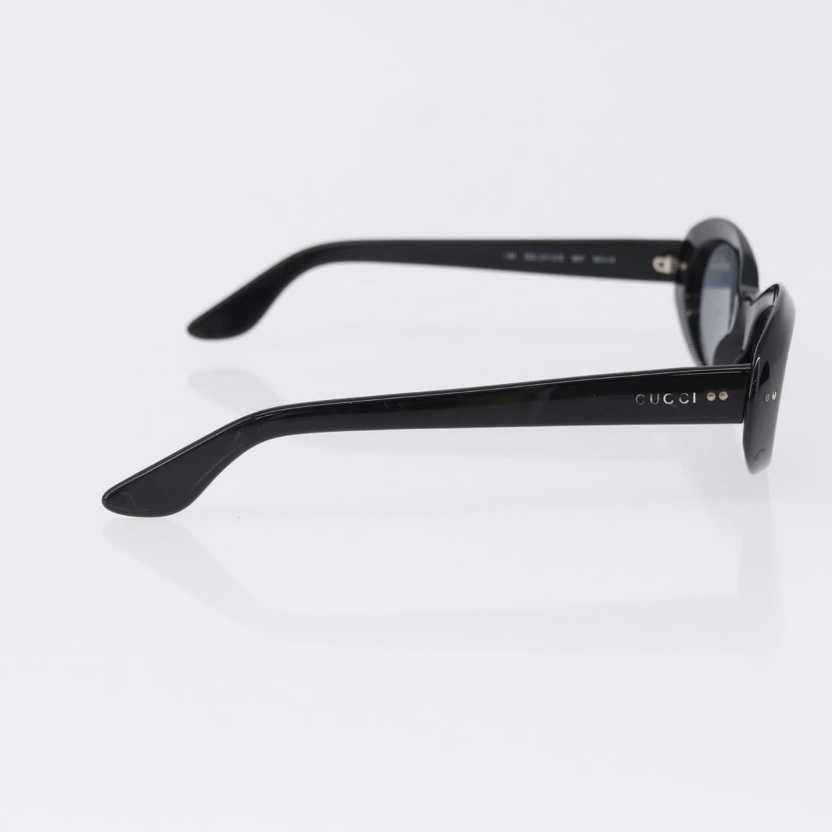 GUCCI Sunglasses Metal Plastic 3 Set Black Gold Auth SW2625