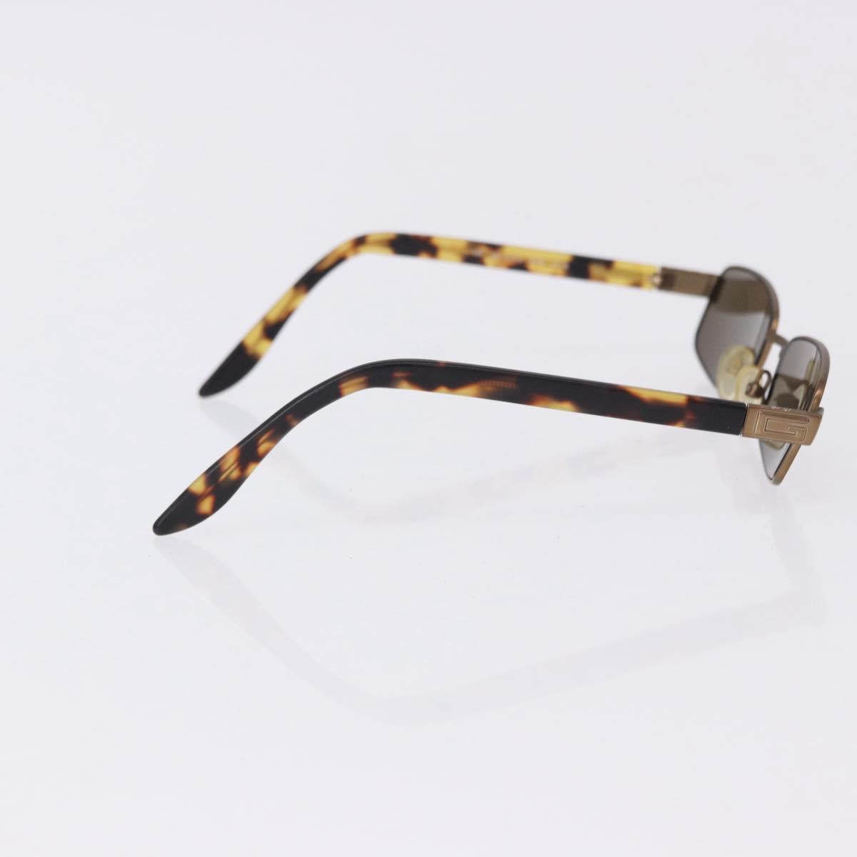 GUCCI Sunglasses Metal Plastic 3 Set Black Gold Auth SW2625