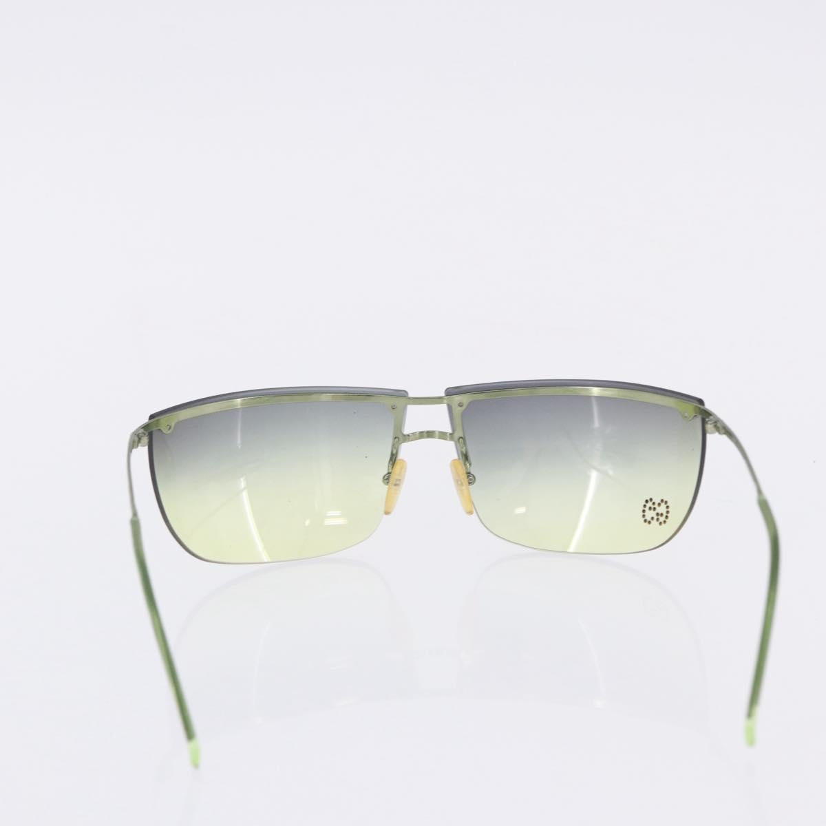GUCCI Sunglasses Metal Plastic 3 Set Black Gold Green Auth SW2626