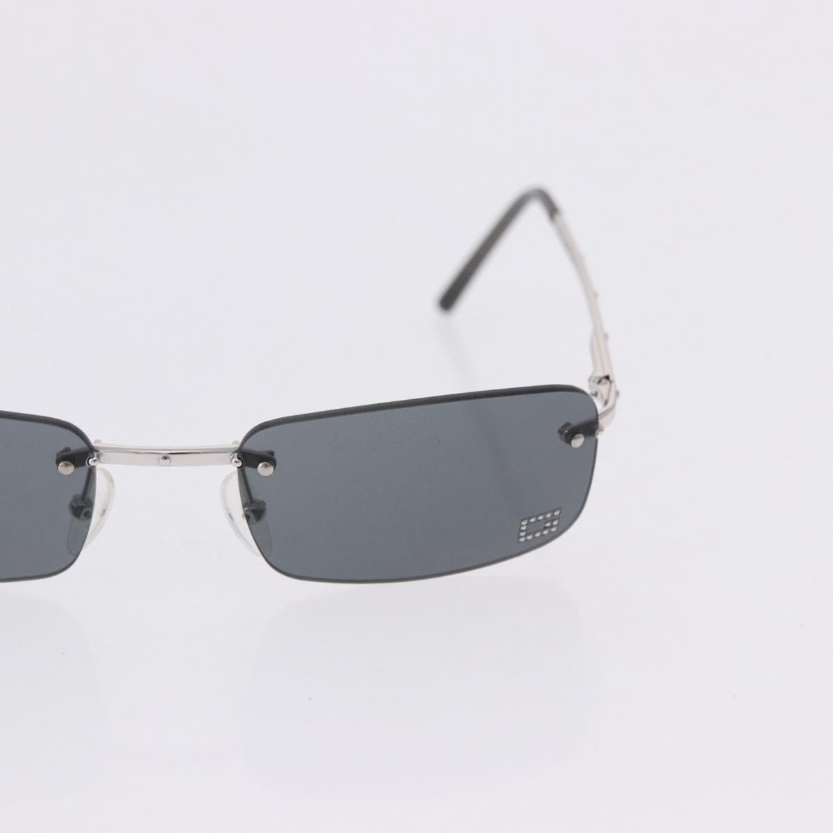 GUCCI Sunglasses Metal 3 Set Silver Brown Auth SW2627