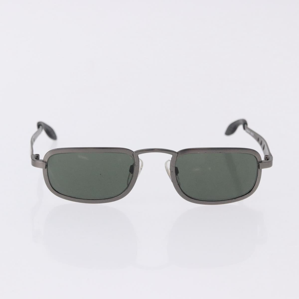 GUCCI Sunglasses Metal 3 Set Silver Brown Auth SW2627