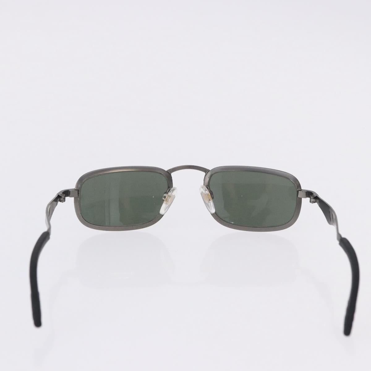GUCCI Sunglasses Metal 3 Set Silver Brown Auth SW2627