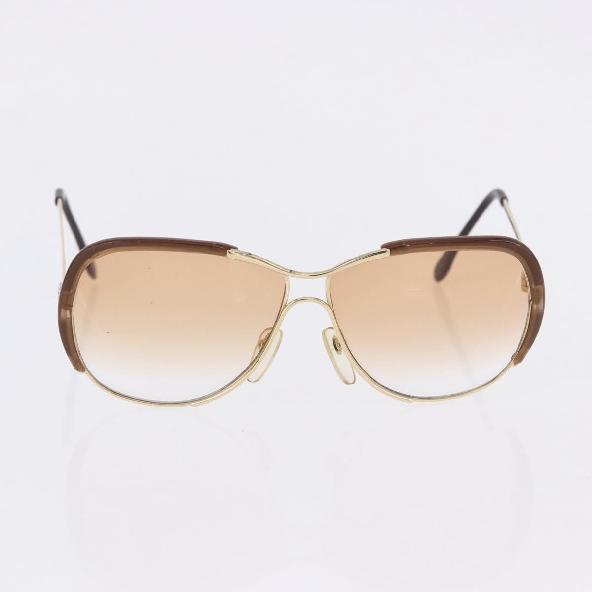 Miu Miu Balenciaga YSL D&G Sunglasses Plastic Metal 4 Set Brown Gold Auth SW2630