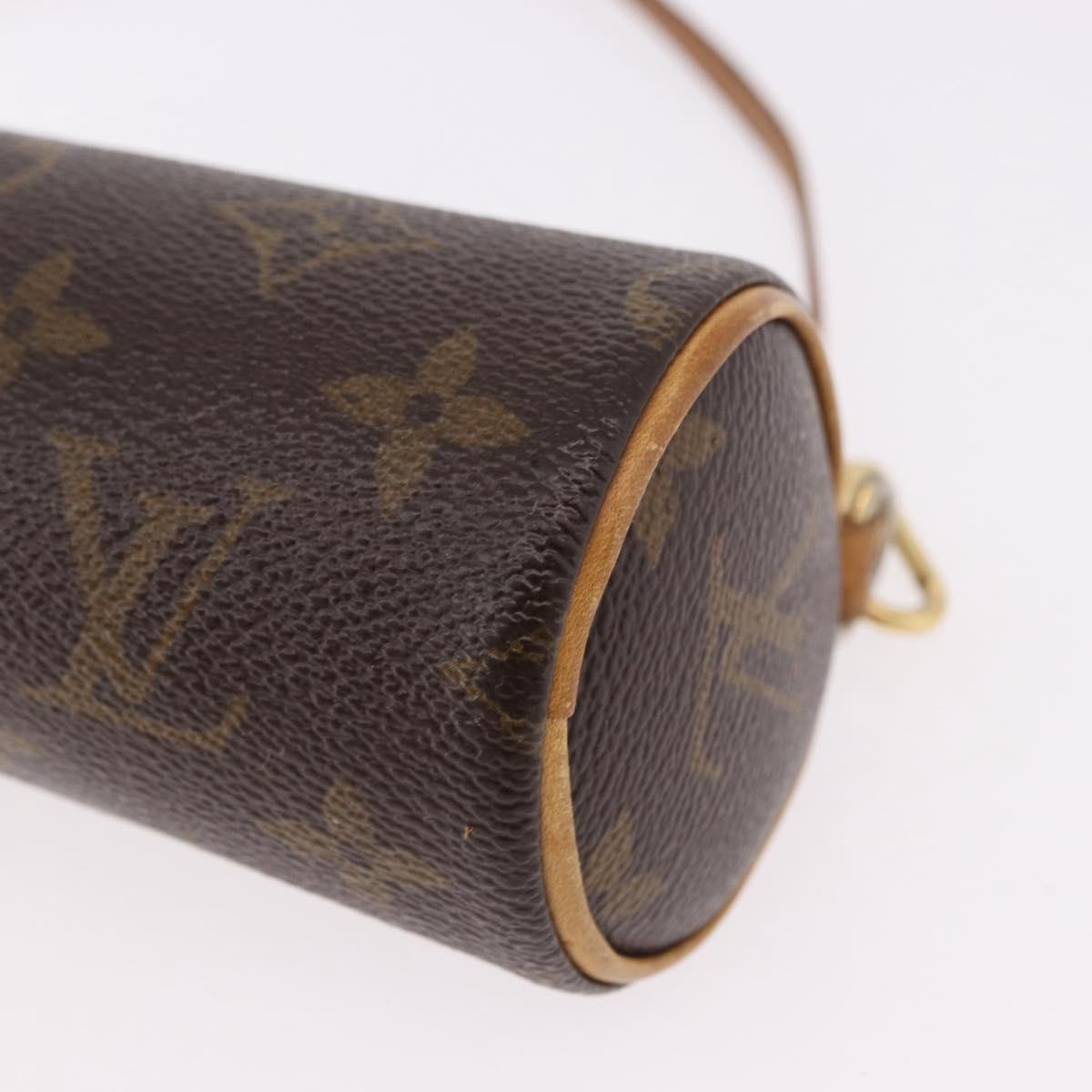 LOUIS VUITTON Monogram Papillon Pouch Pouch LV Auth SW2633