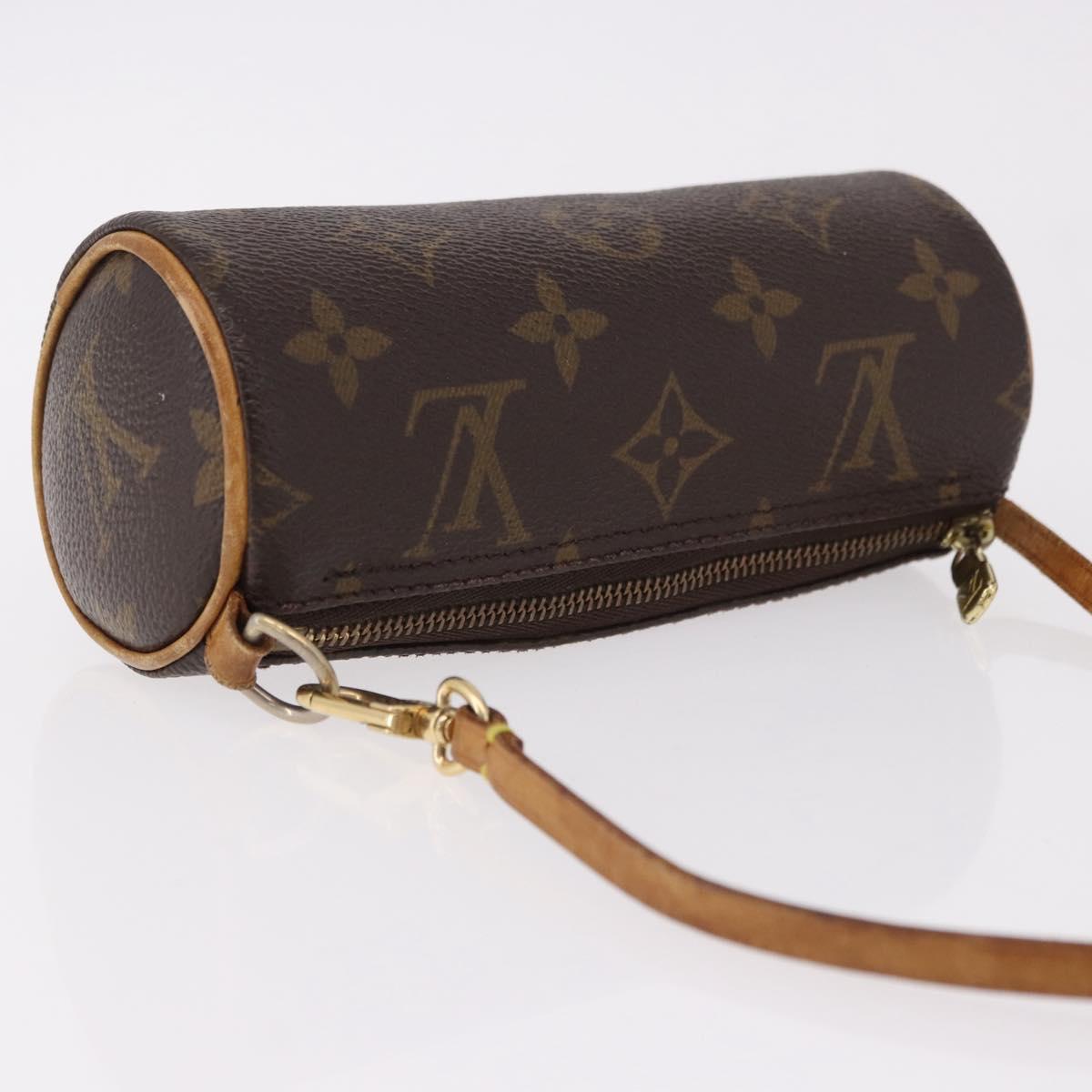 LOUIS VUITTON Monogram Papillon Pouch Pouch LV Auth SW2633