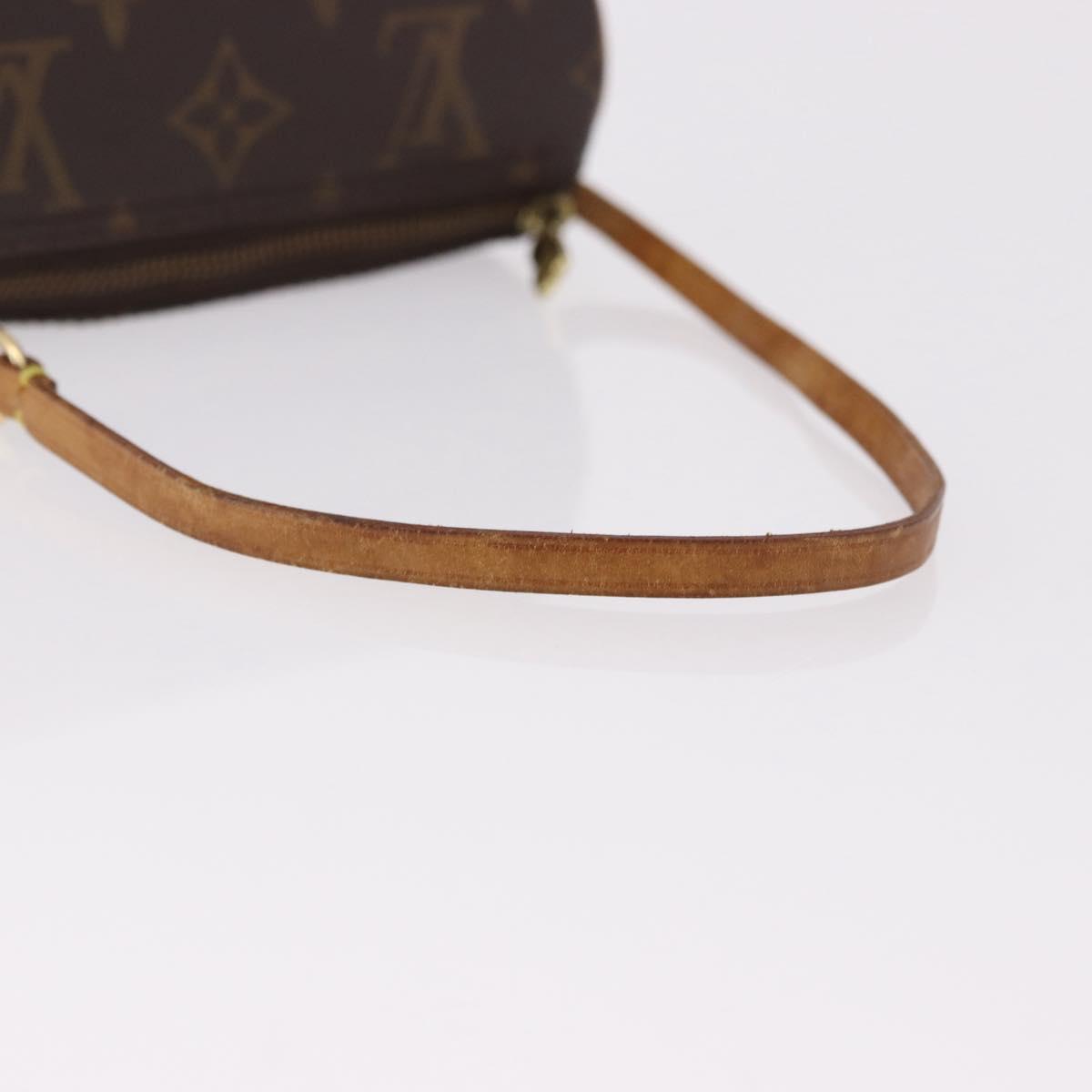 LOUIS VUITTON Monogram Papillon Pouch Pouch LV Auth SW2633