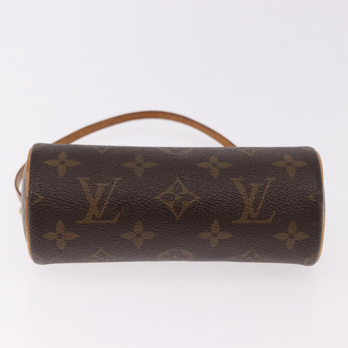 LOUIS VUITTON Monogram Papillon Pouch Pouch LV Auth SW2633