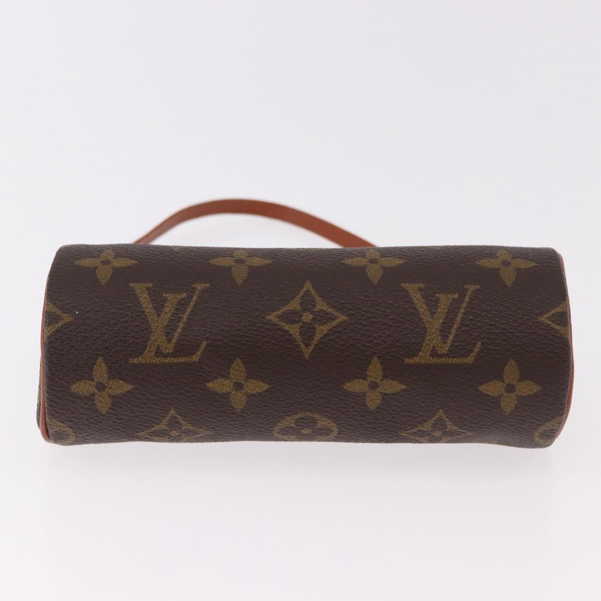 LOUIS VUITTON Monogram Papillon Pouch LV Auth SW2634