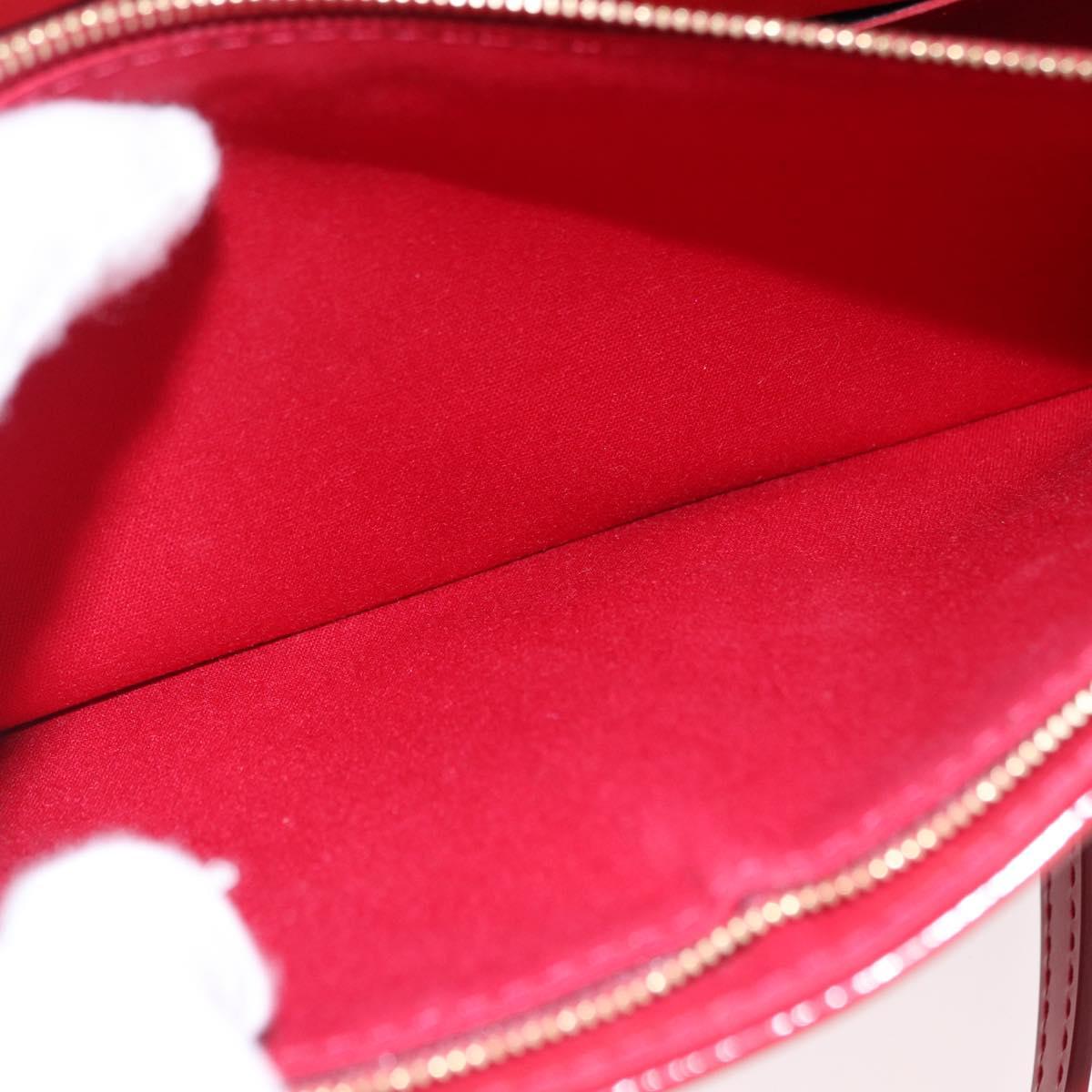 LOUIS VUITTON Monogram Vernis Clutch Ana Pomme D'amour M90095 LV Auth SW2650M